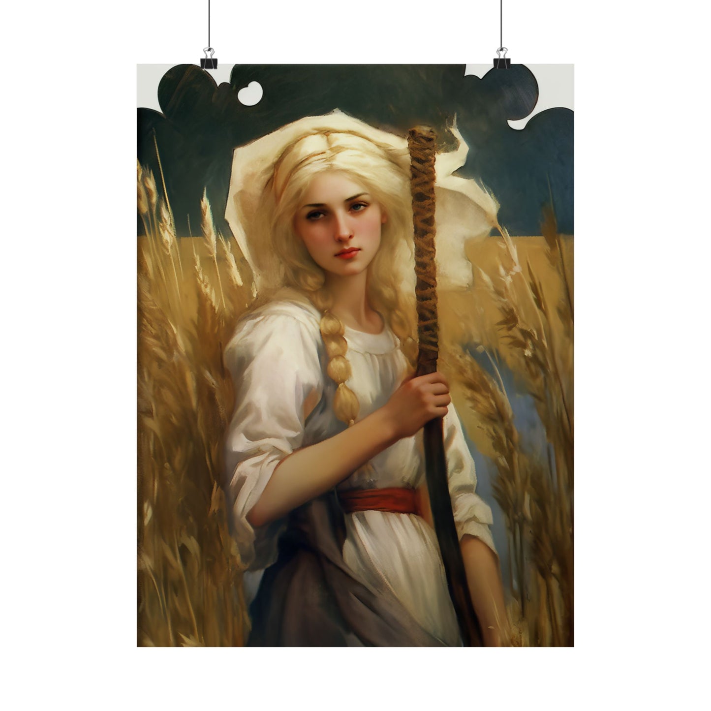 Saint Notburga Print - Sanctified Souls Print - Multiple Sizes - Premium Matte Vertical Posters