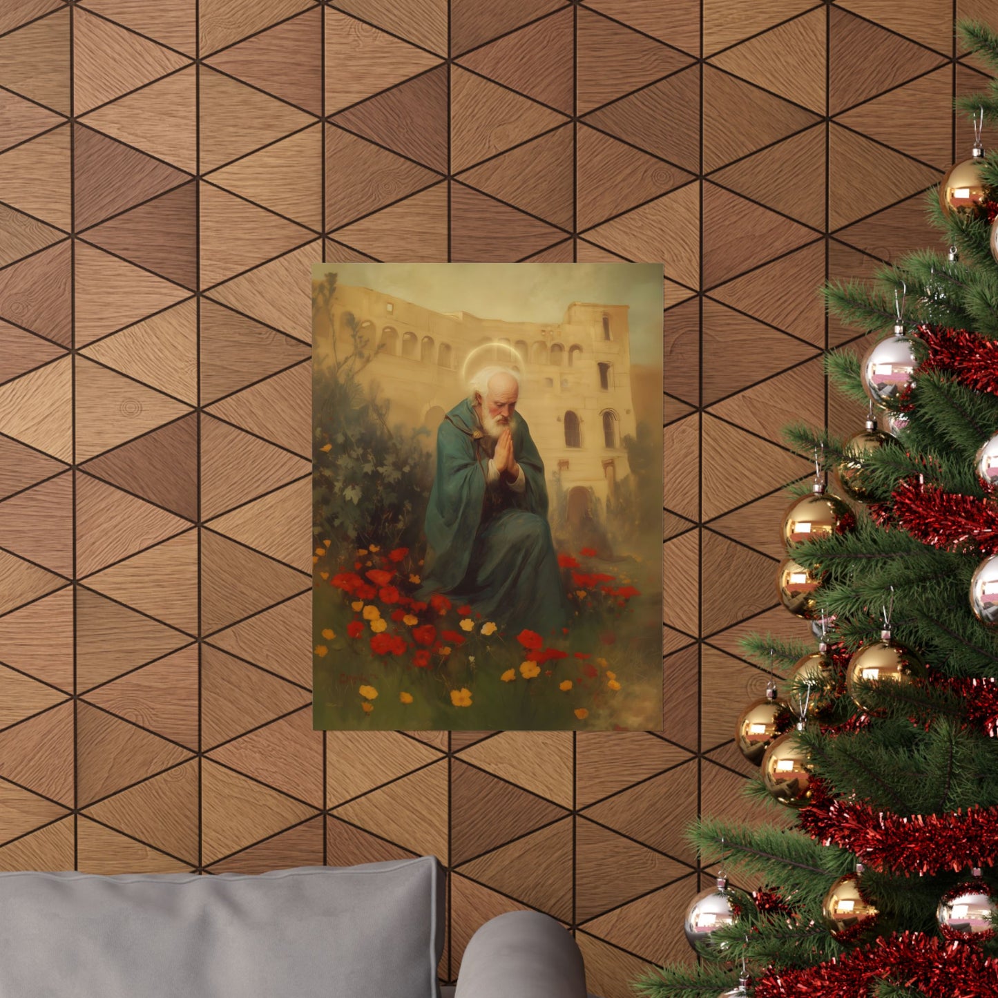 Saint Cyprian -  Catholic Art - Multiple Sizes - Premium Posters - Catholic Art - Christian Home - Catholic Saint Art