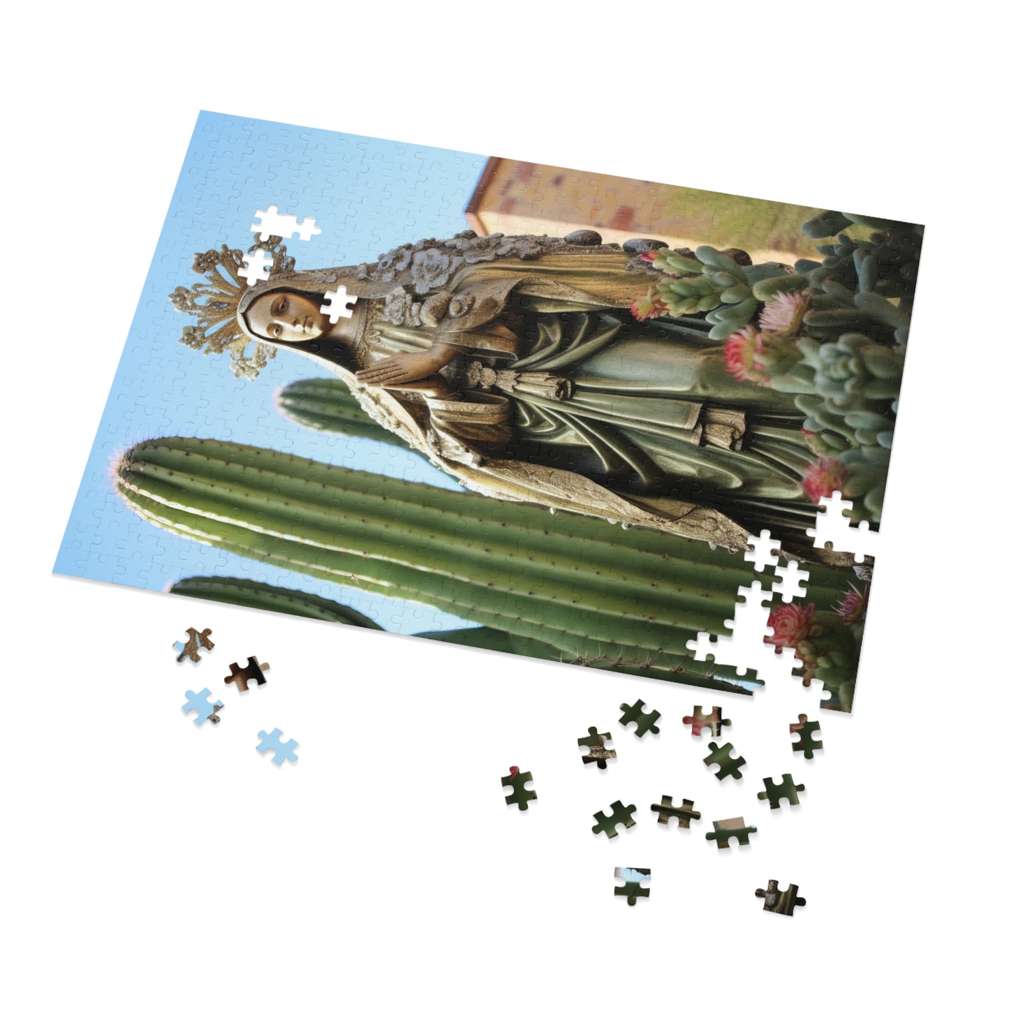 Our Lady of Guadalupe - Puzzle and Keepsake Tin - Religious Jigsaw Puzzle (30, 110, 252, 500,1000-Piece) - Religious Puzzle