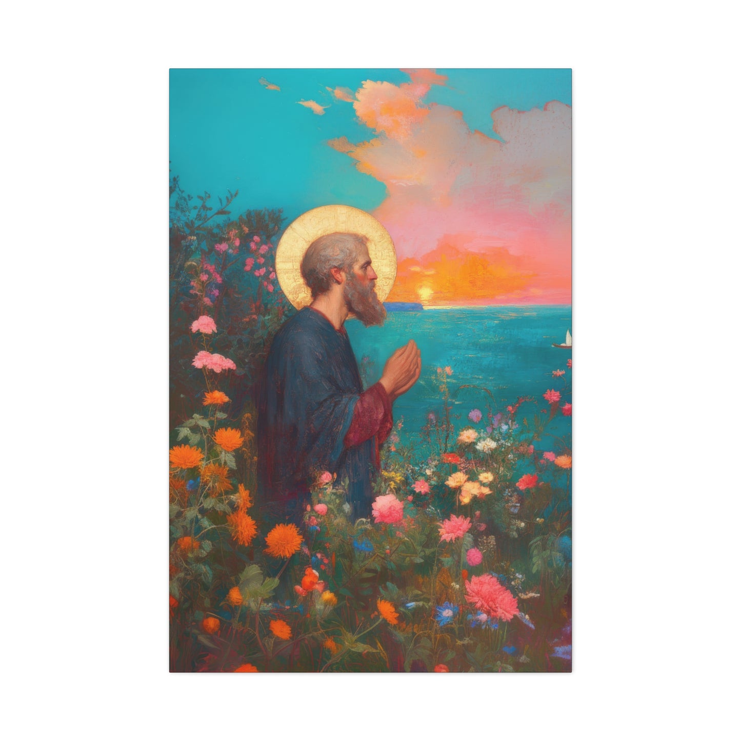 Saint Philip the Apostle - Gallery Wrapped Canvas - Print - Religious Art for your Home - Catholic Art