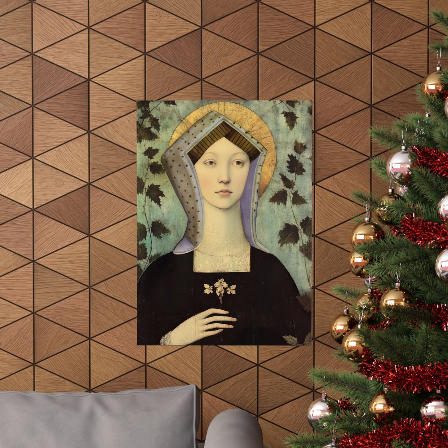 Blessed Margaret Pole - Sanctified Souls Print - Multiple Sizes - Premium Matte Vertical Posters - Catholic Saint - Tudor - English Saint
