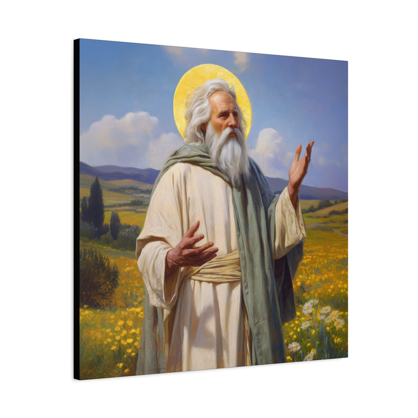 Saint Hilary of Arles - Gallery Wrapped Canvas - Print - Religious Art for your Home - Catholic Art Print