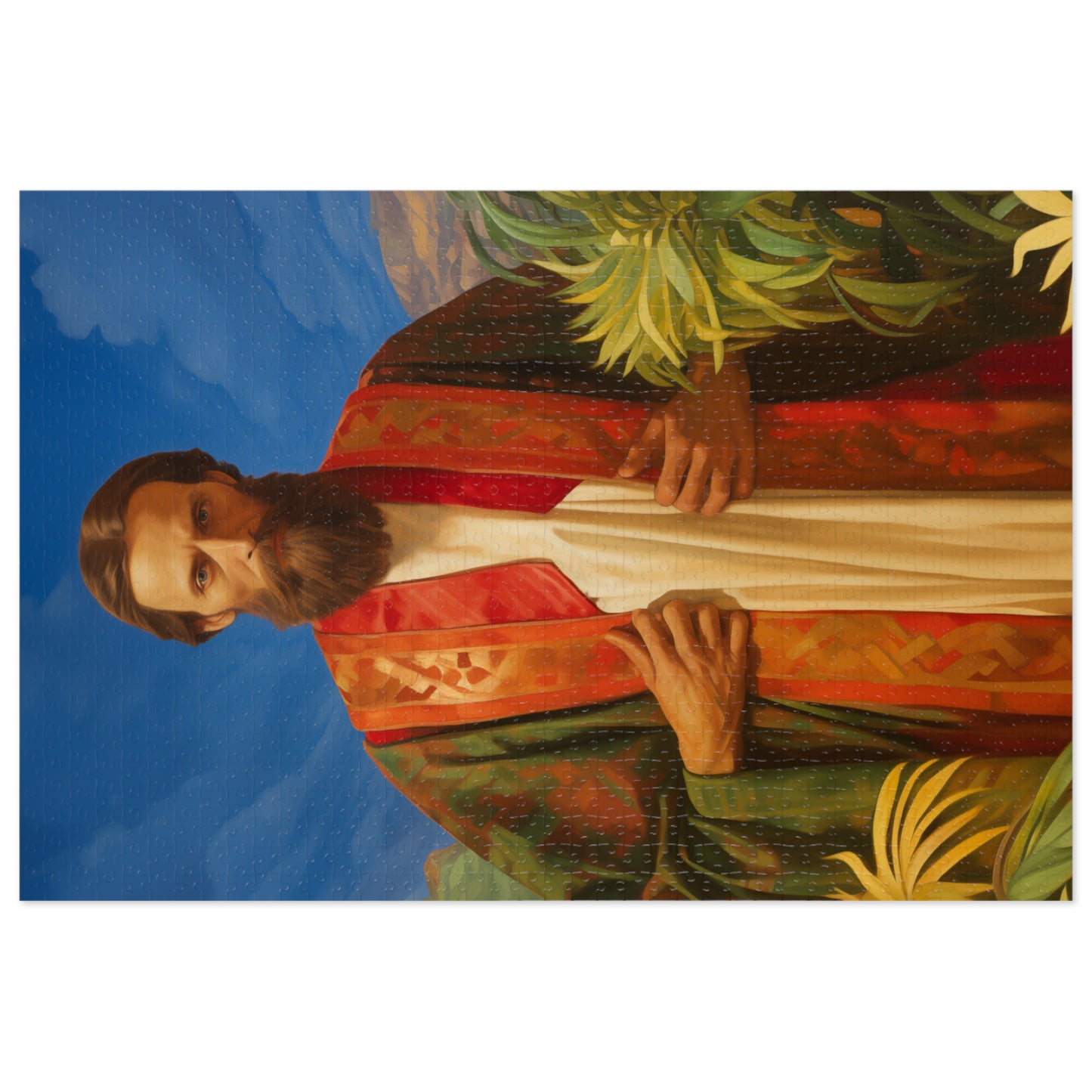 Saint John the Baptist - Puzzle and Keepsake Tin - Jigsaw Puzzle (30, 110, 252, 500,1000-Piece) - Religious Puzzle