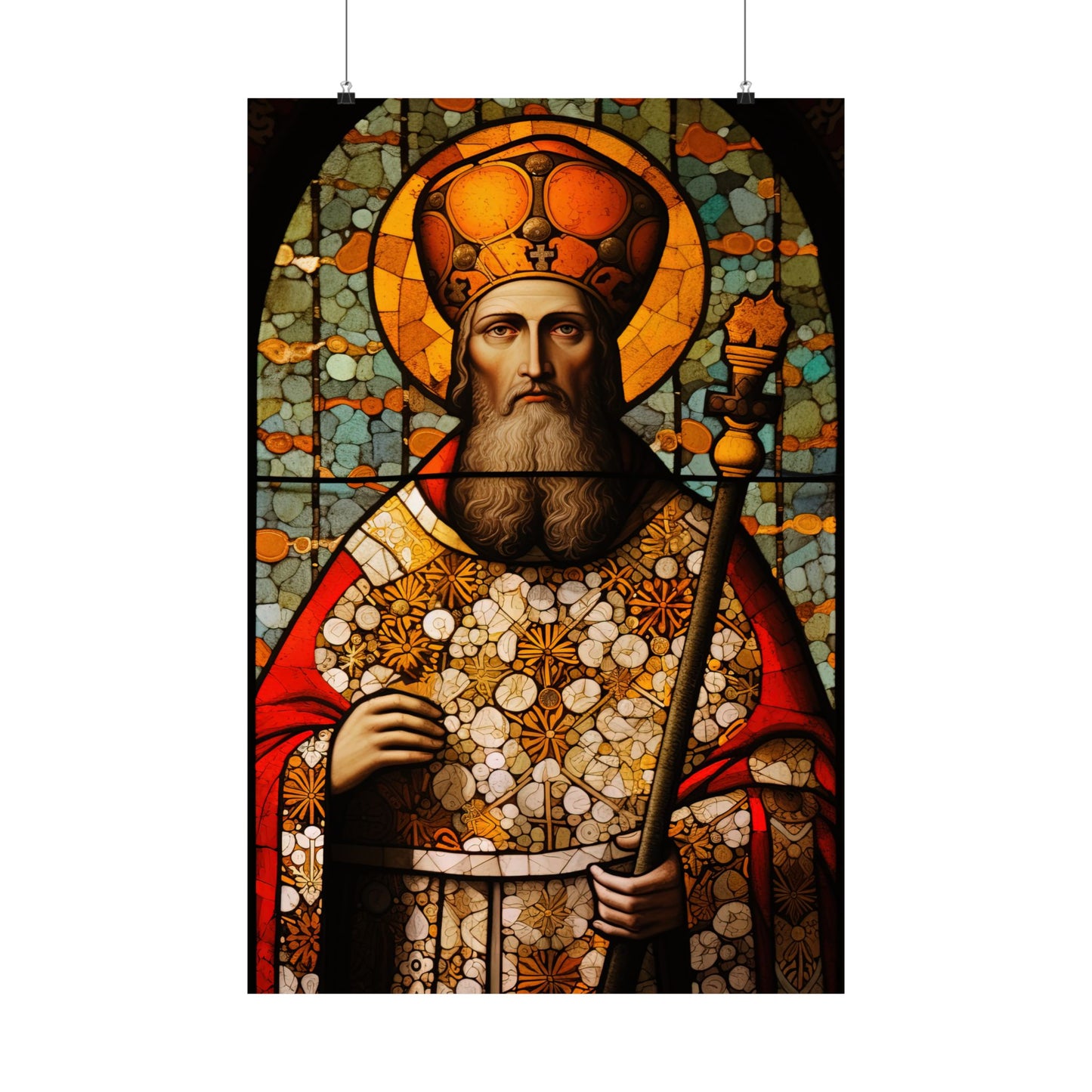 Saint Henry the II - Sanctified Souls Print - Multiple Sizes - Premium Matte Vertical Posters