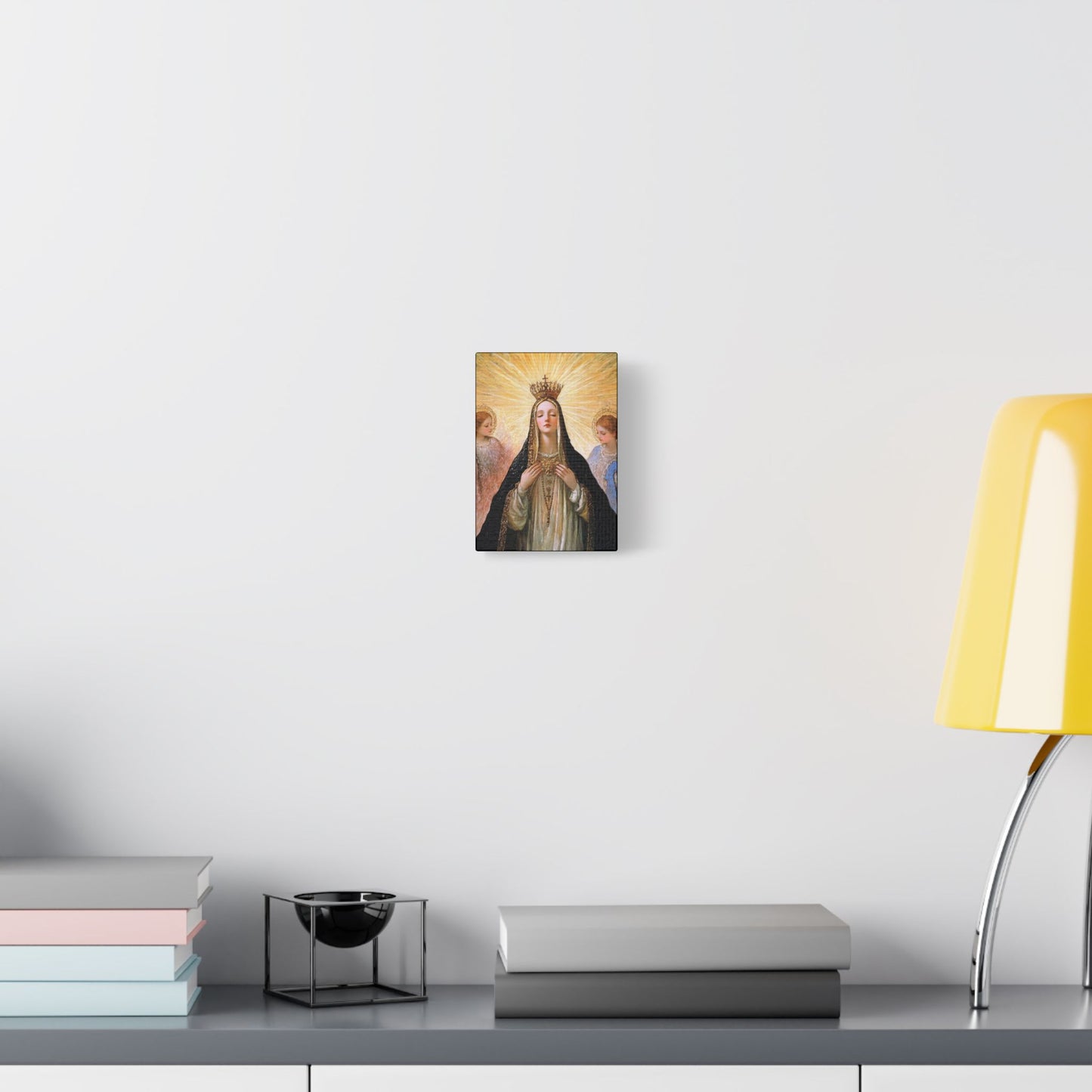 Divine Majesty: The Crowning of the Queen of Heaven - Gallery Wrapped Canvas - Print - Religious Art for your Home - Christian print