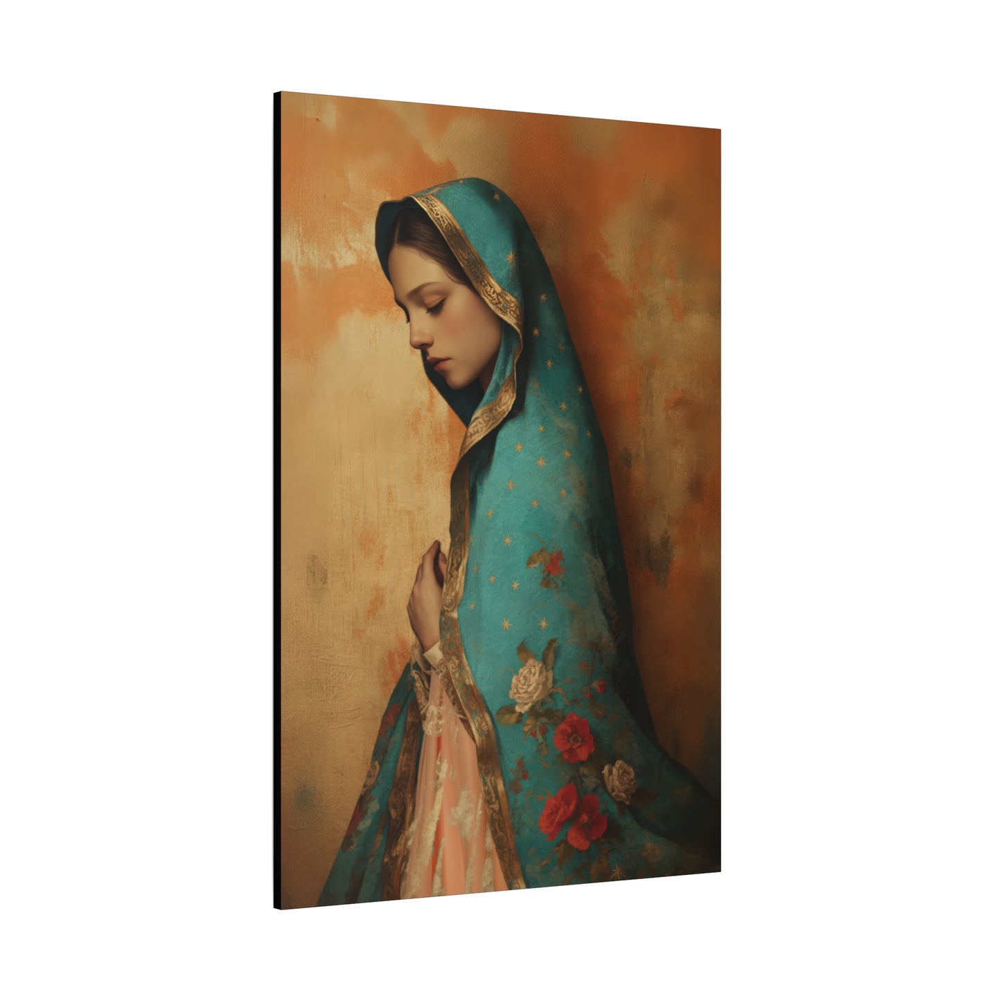 Our Lady of Guadalupe - Gallery Wrapped Canvas - Print - Religious Art for your Home - Catholic Art