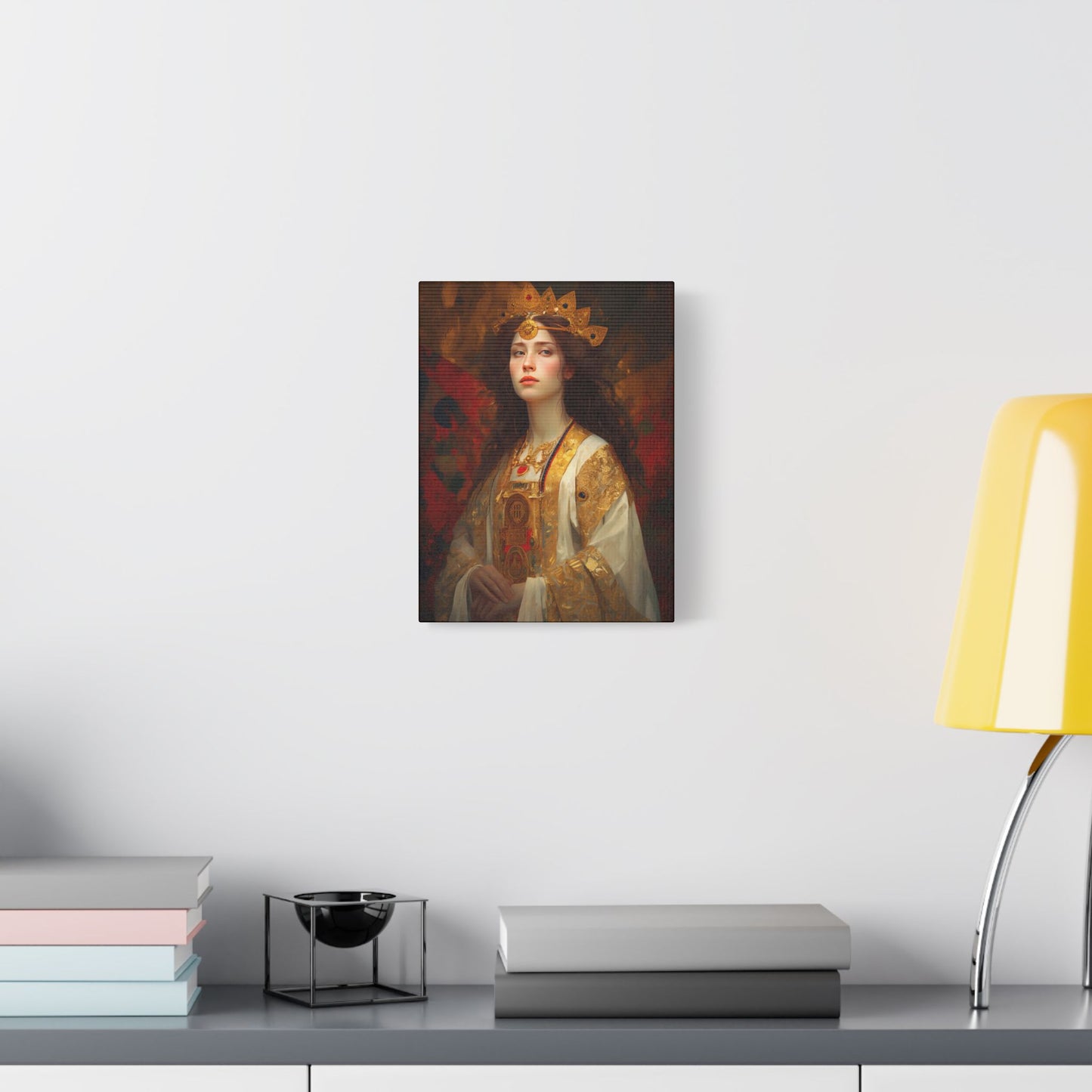 Saint Barbara Canvas Print - Multiple Sizes - Catholic Home art - Museum Wrapped Canvas - Sanctified Souls Print