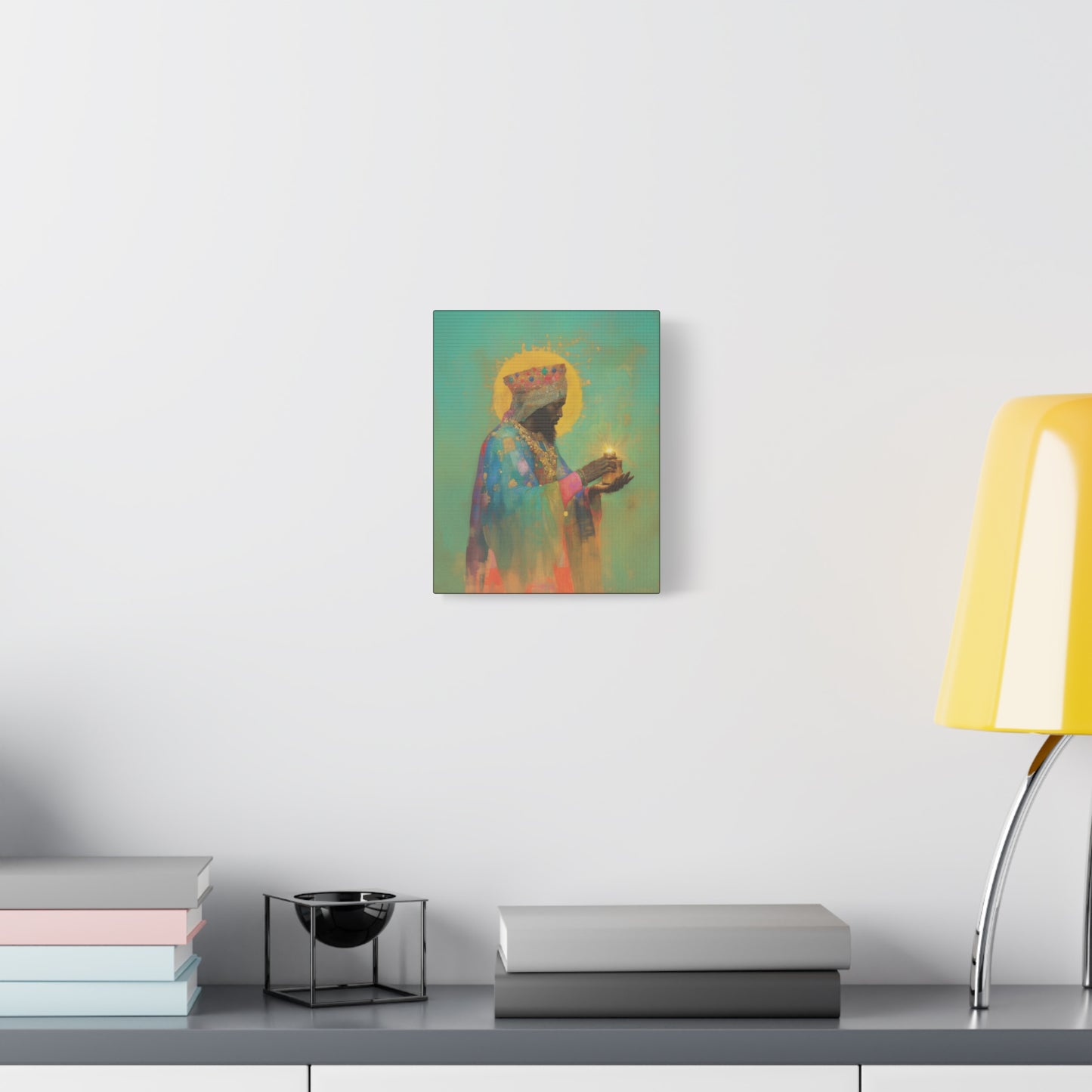 Balthazar and the Gift of Foretold Sorrow - 3 Wise Men - Gallery Wrapped Canvas - Print - Religious Art for your Home - Catholic
