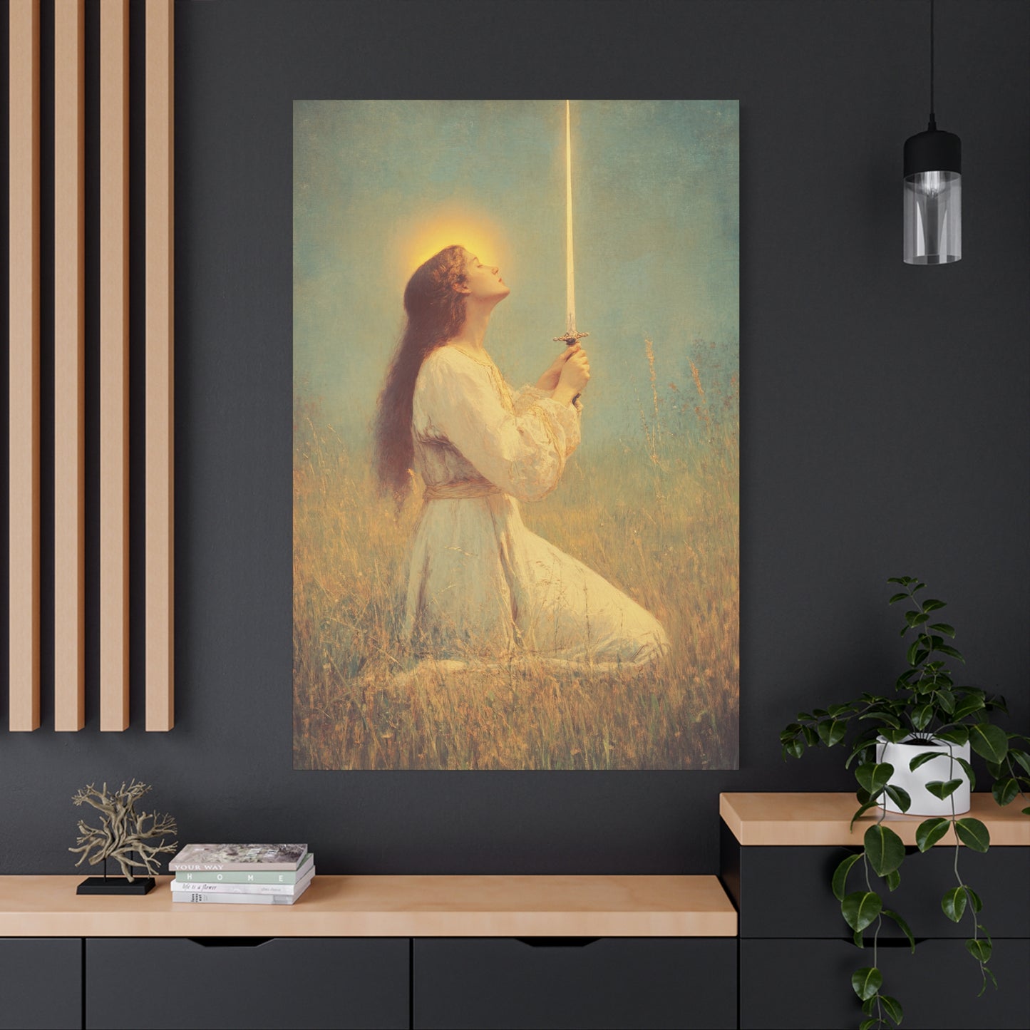 St. Joan of Arc - Catholic Saint Canvas Print