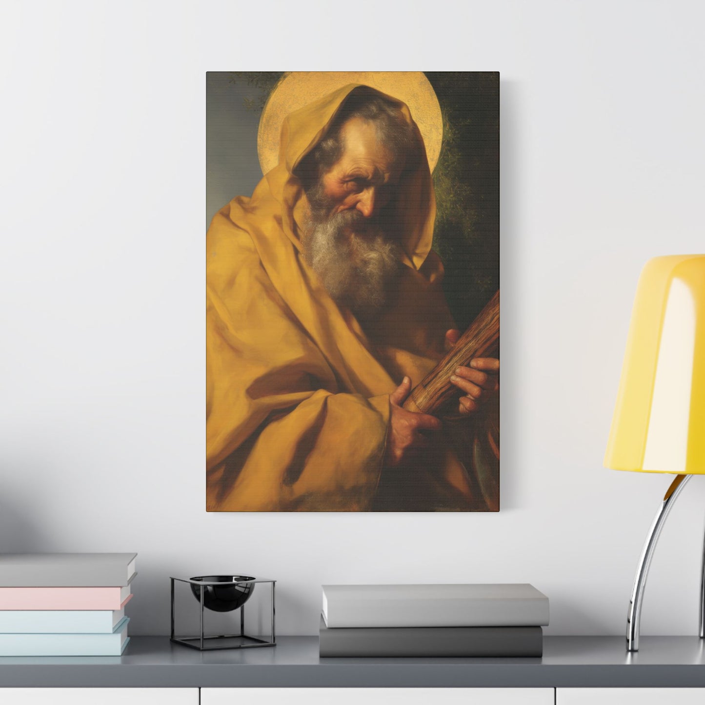 Saint James the Lesser - Apostle - Museum Wrapped Canvas - Print - Religious Art for your Home - Christian print - Prayer Room - Catholic