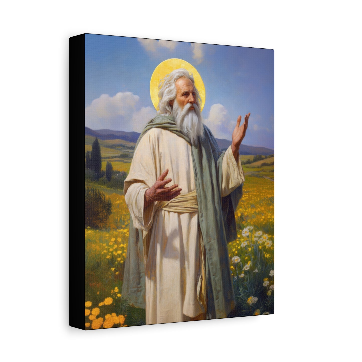 Saint Hilary of Arles - Gallery Wrapped Canvas - Print - Religious Art for your Home - Catholic Art Print