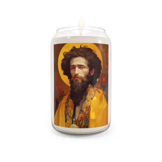 Saint James the Greater - Scented Prayer Candle, 13.75oz - Tall Size - Religious Prayer Candle - Catholic Art - Religious Gift - Fine Art