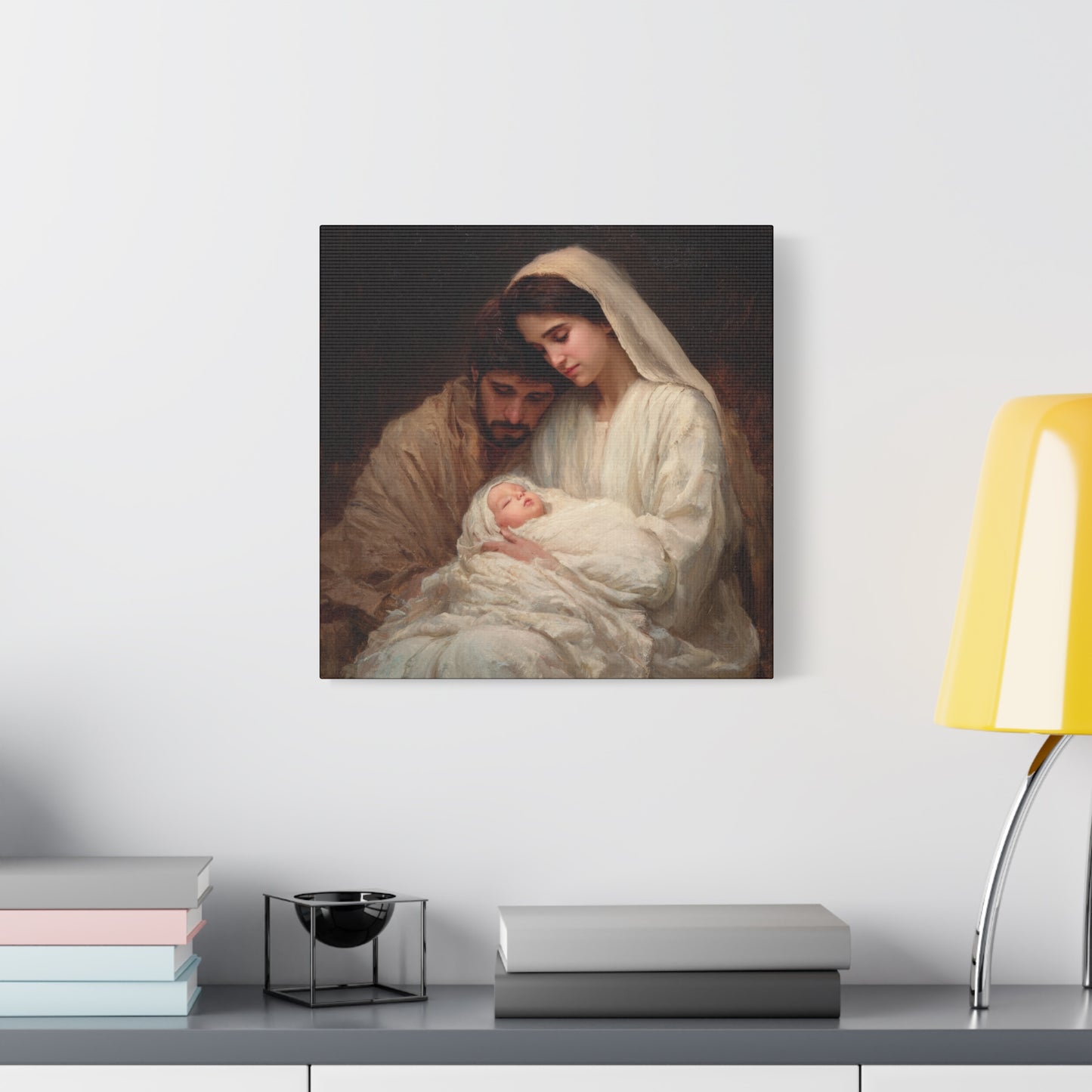 The Quiet Kingdom of the Holy Family - Gallery Wrapped Canvas - Print - Religious Art for your Home - Catholic