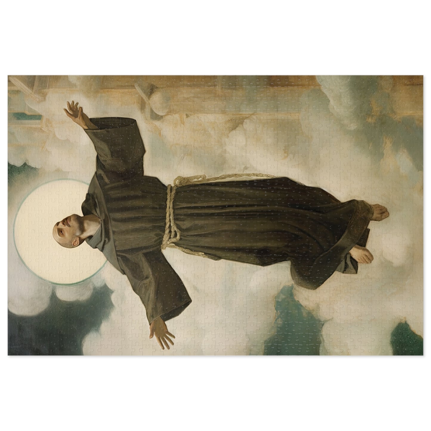 Saint Joseph of Cupertino - Puzzle and Keepsake Tin - Religious Jigsaw Puzzle (30, 110, 252, 500,1000-Piece) - Religious Puzzle