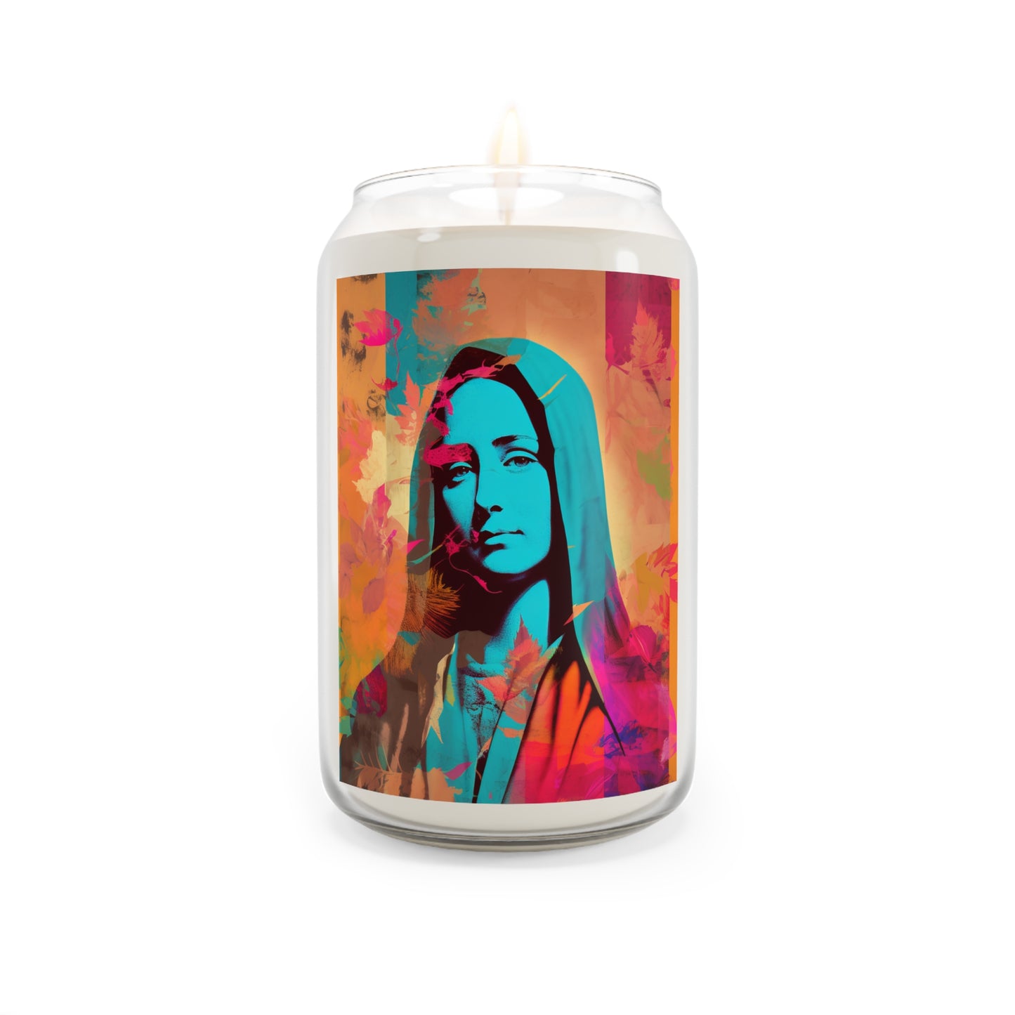 Mary the Blessed Virgin - Scented Prayer Candle, 13.75oz - Tall Size - Religious Prayer Candle - Catholic Art - Religious Gift