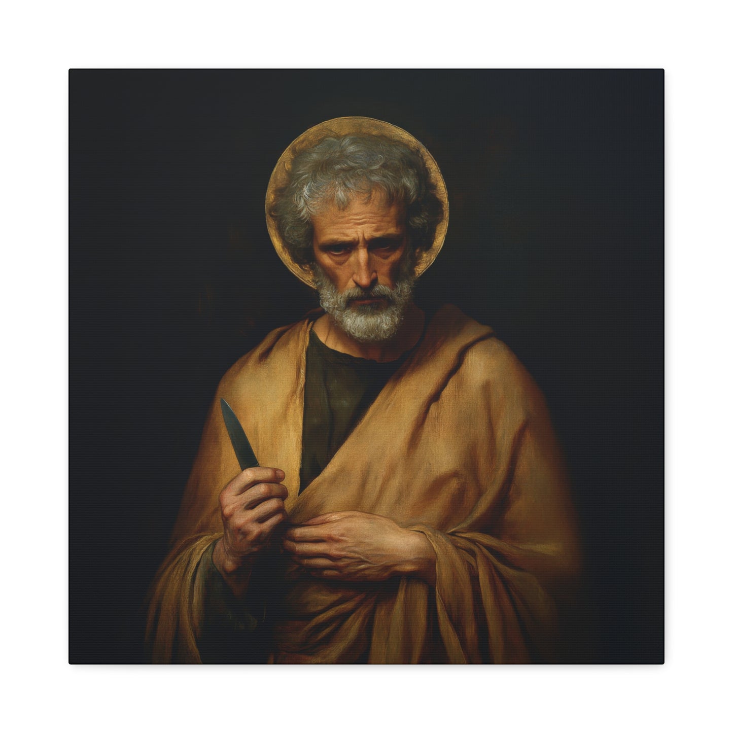 Saint Bartholomew the Apostle  - Gallery Wrapped Canvas - Print - Religious Art for your Home - Catholic