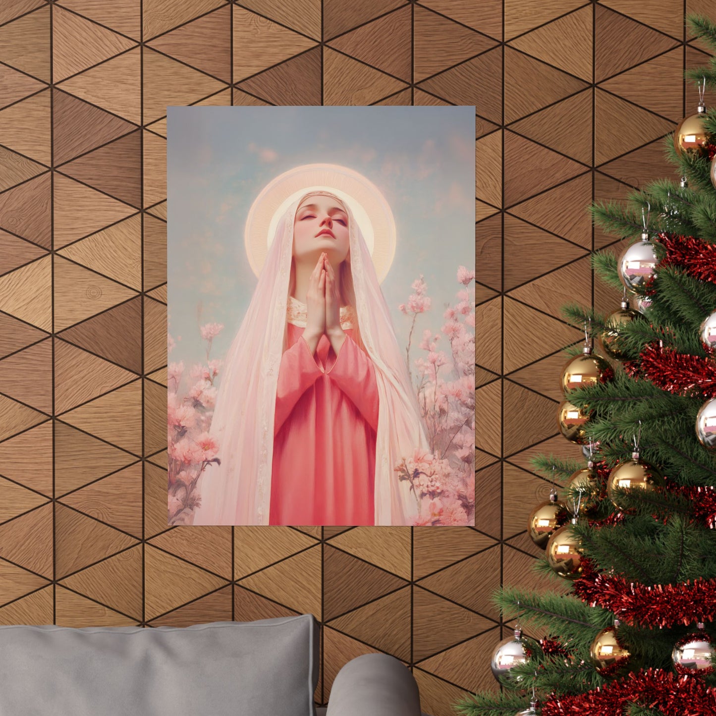 Saint Illuminata - Sanctified Souls Print - Multiple Sizes - Premium Matte Vertical Posters