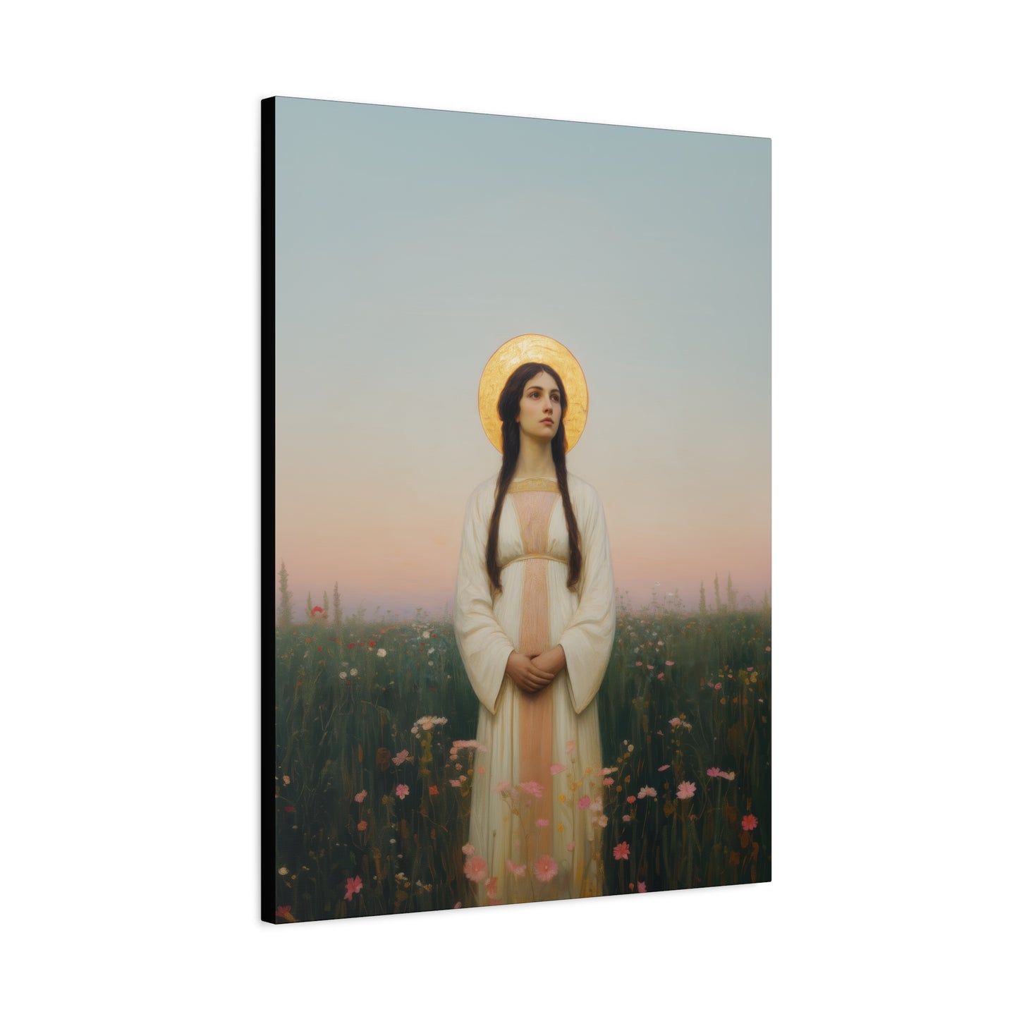 Saint Sabina-  Museum Wrapped Canvas - Sanctified Souls Print - Religious Art for your Home - Catholic Patron Saint Art