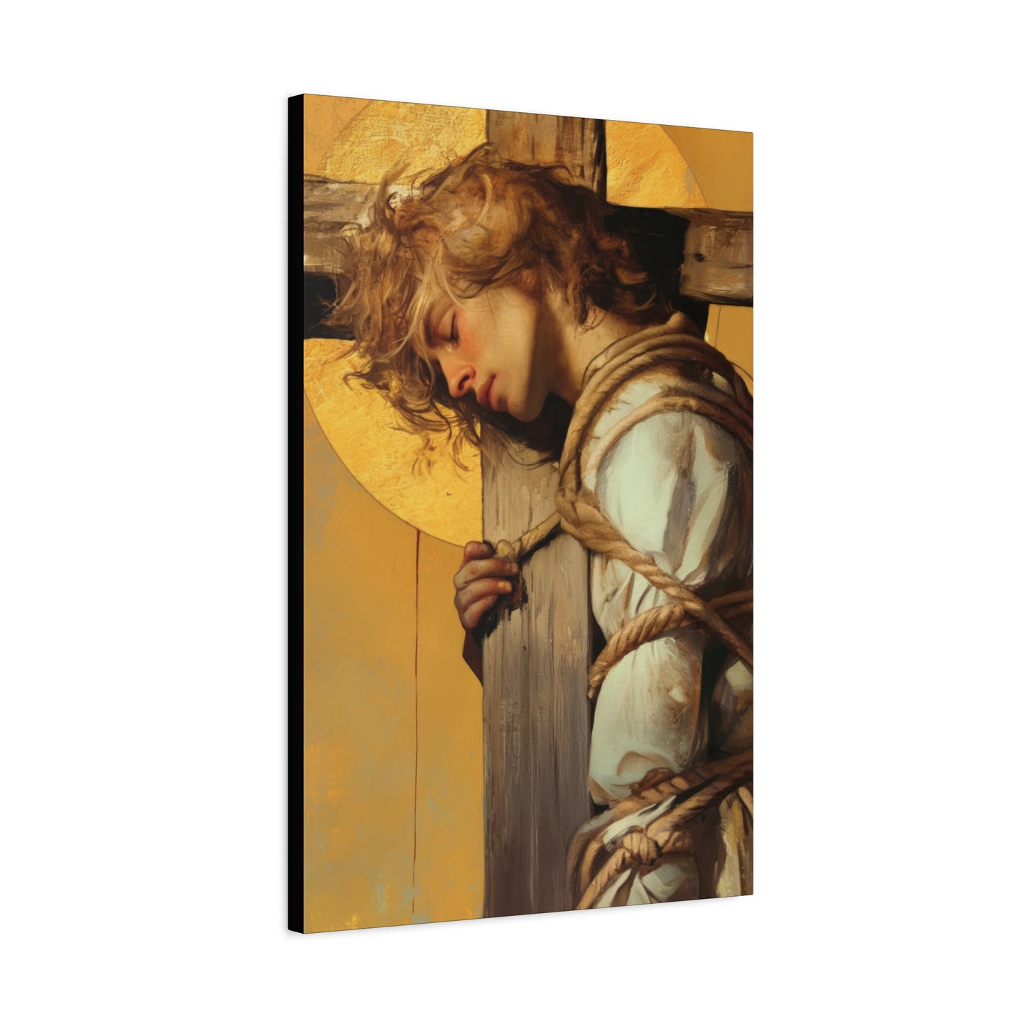 Saint Dismus, The 'Good Thief' - Gallery Wrapped Canvas - Print - Religious Art for your Home - Catholic Art