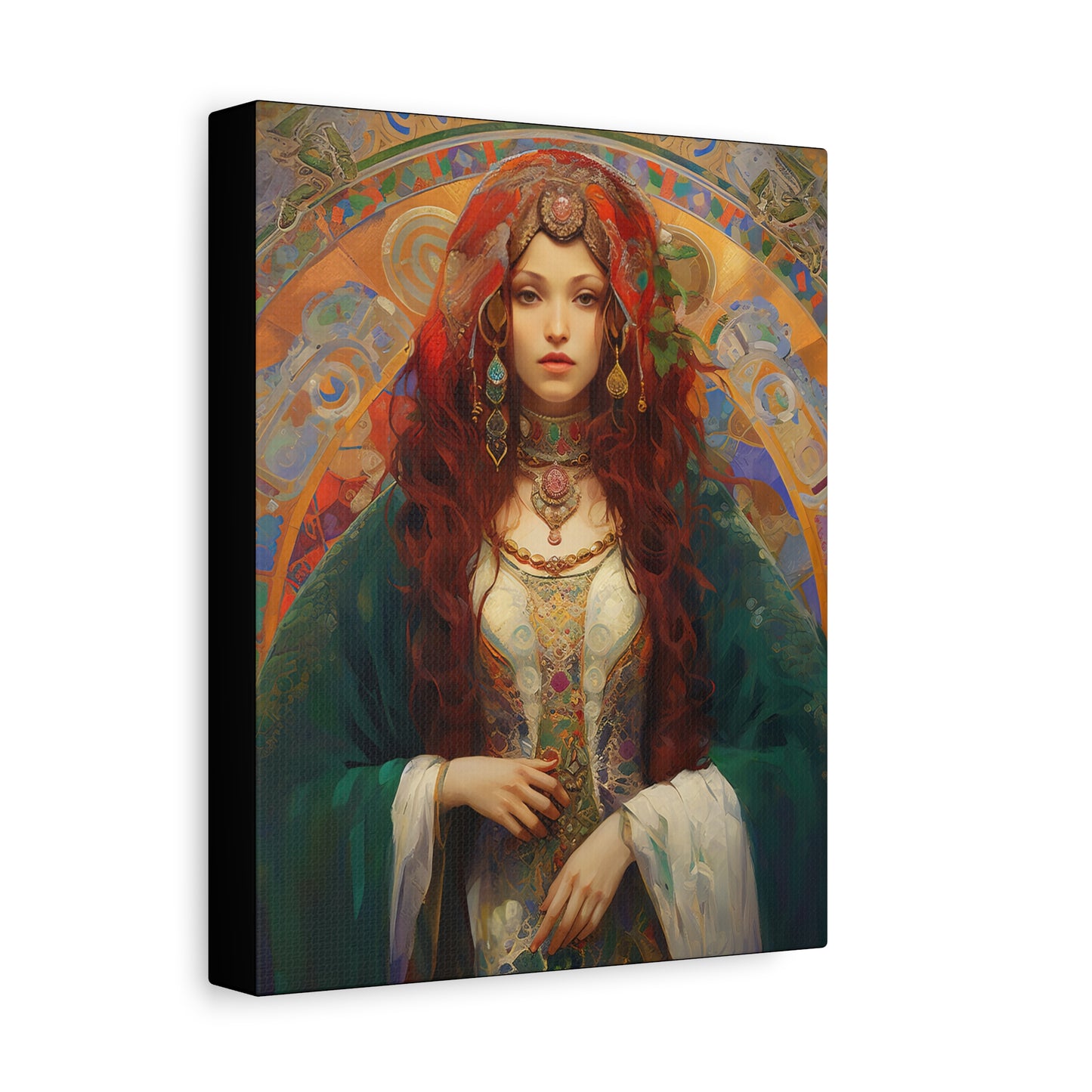 Saint Margaret of Antioch - Museum Wrapped Canvas - Sanctified Souls Print