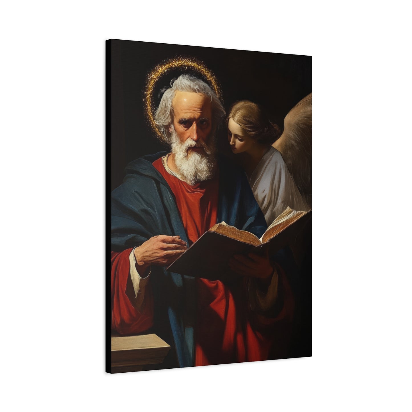 Saint Matthew the Apostle - Gallery Wrapped Canvas - Print - Religious Art for your Home - Catholic