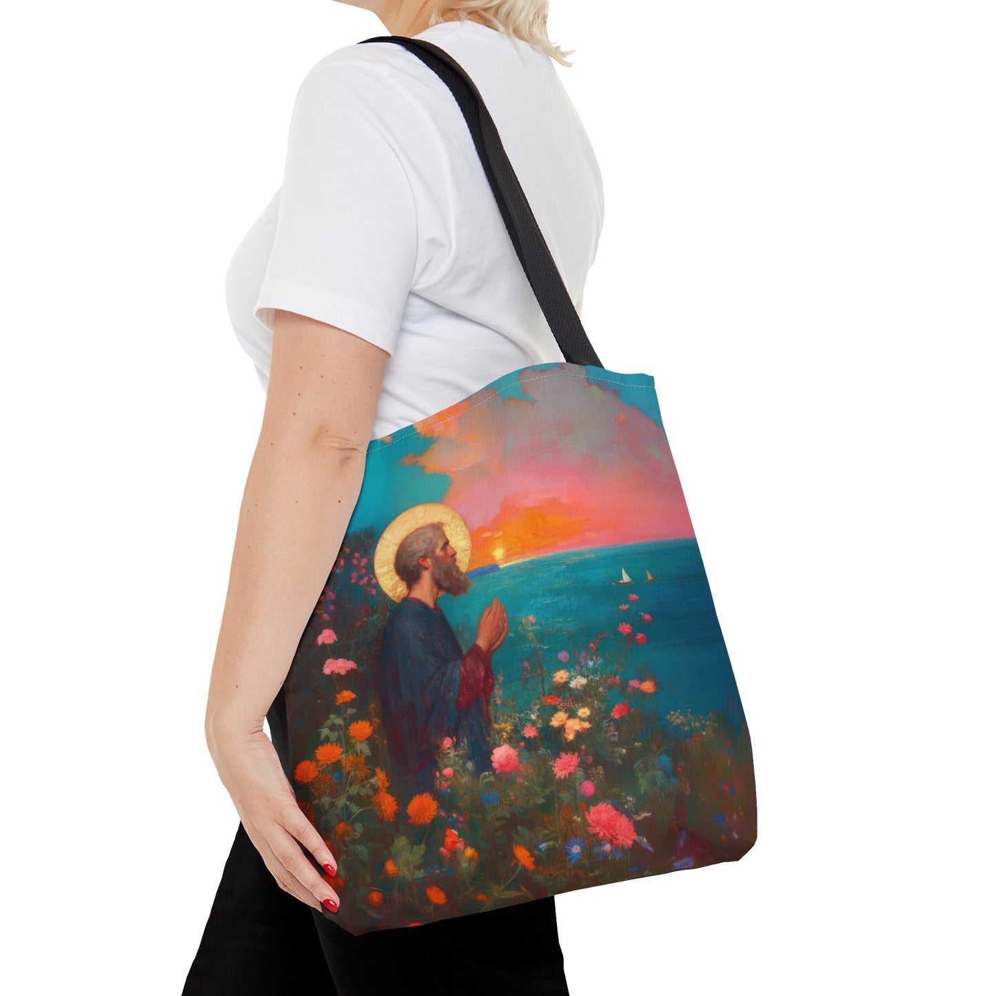 Saint Philip the Apostle - Tote Bag - Large Medium Small Faith Art Bag - Catholic Faith Purse