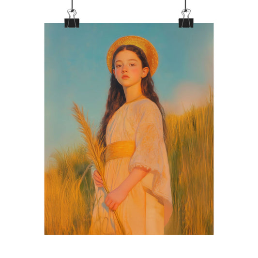 St. Faith - Martyr Saint Poster Print