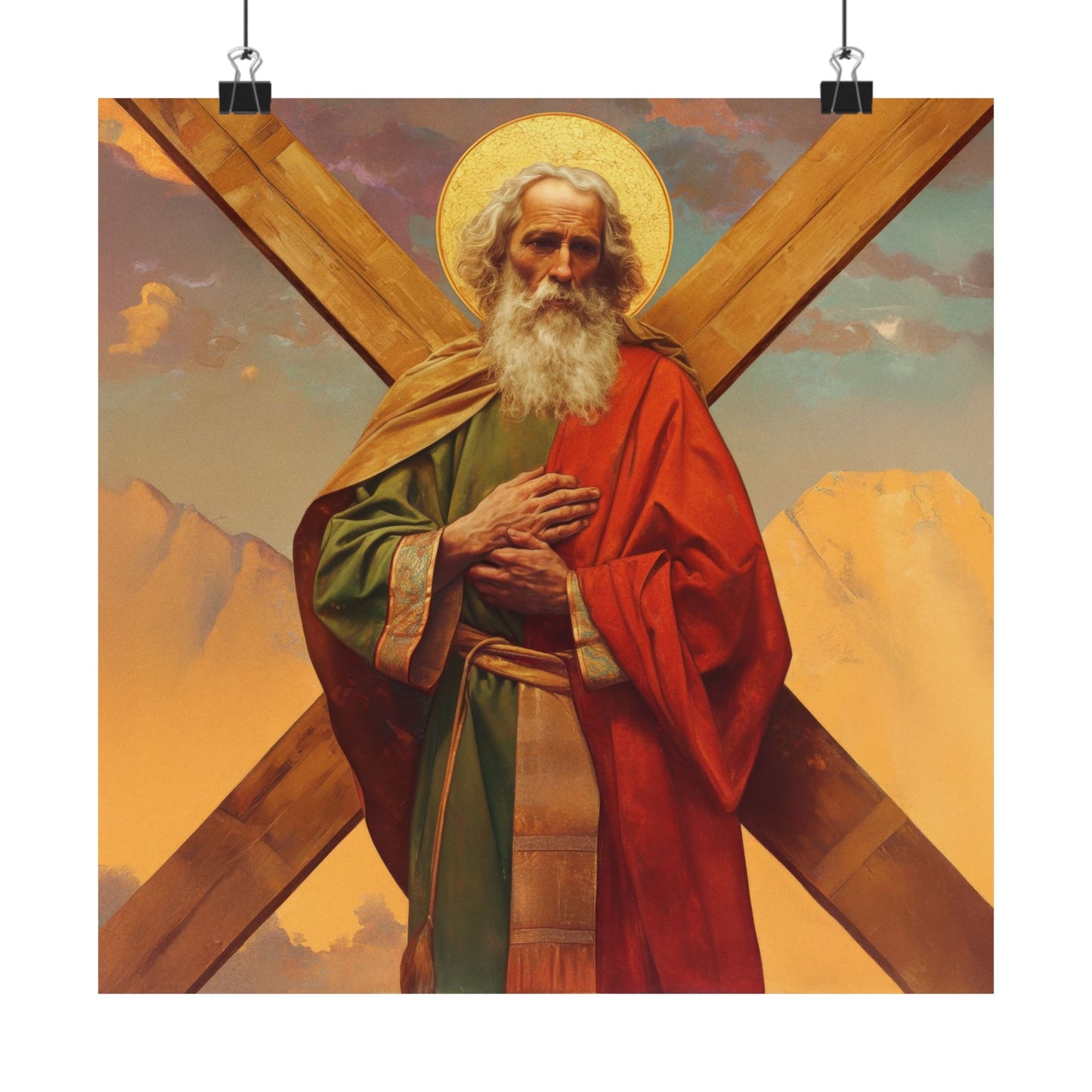 Copy of Copy of Saint John the Apostle - Sanctified Souls Print - Multiple Sizes - Premium Matte Vertical Posters