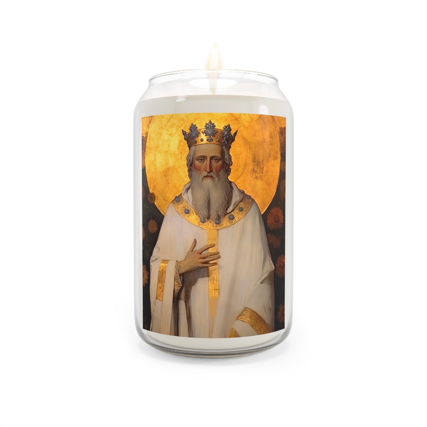 Saint Edward the Confessor - Scented Prayer Candle, 13.75oz - Tall Size - Religious Prayer Candle - Catholic Art