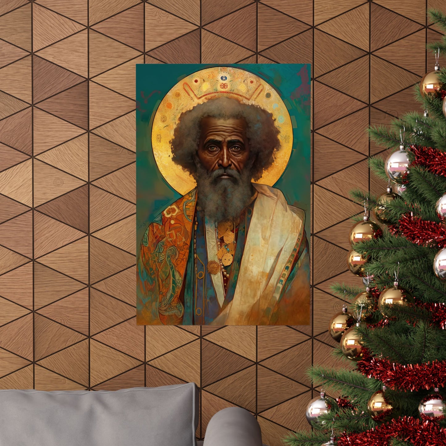 Saint Moses - Sanctified Souls Print - Multiple Sizes - Premium Matte Vertical Posters