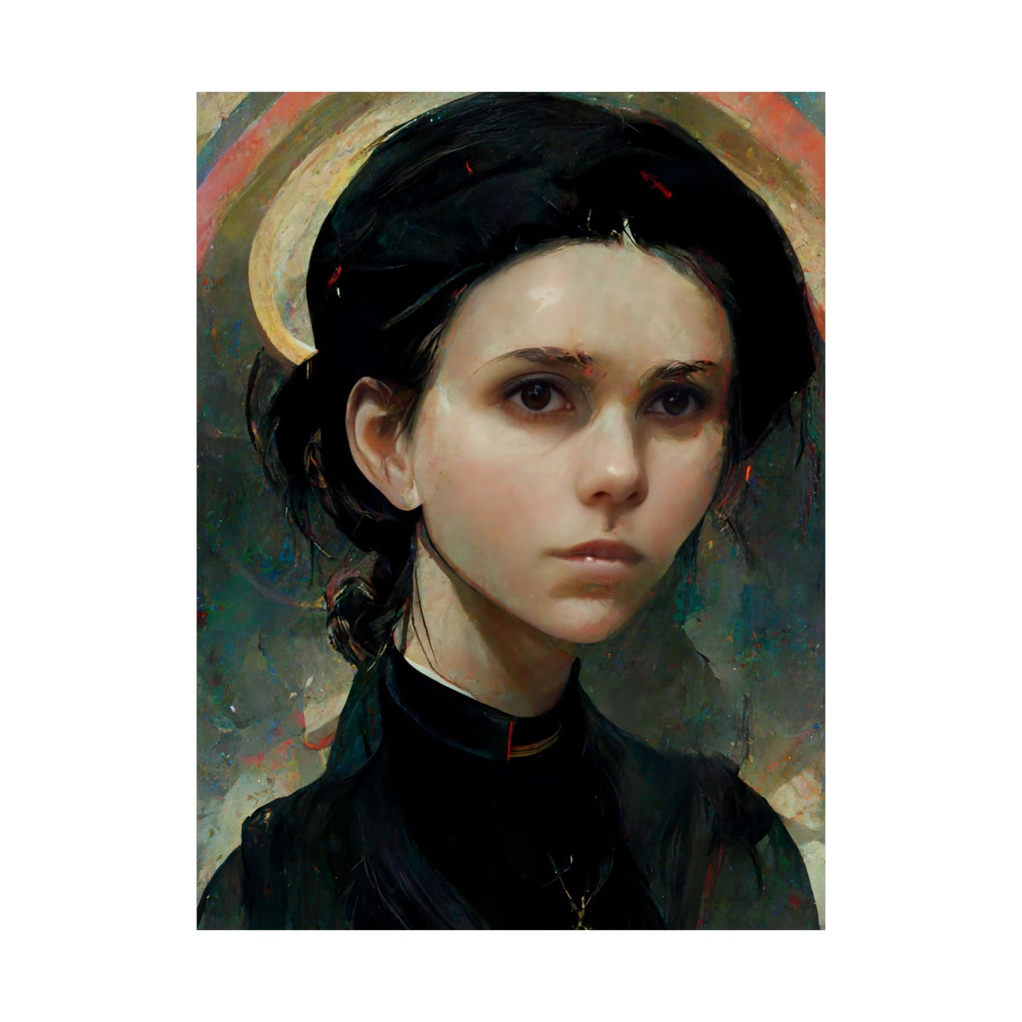 Saint Gemma Galgani - Sanctified Souls Print - Multiple Sizes - Premium Matte Vertical Posters