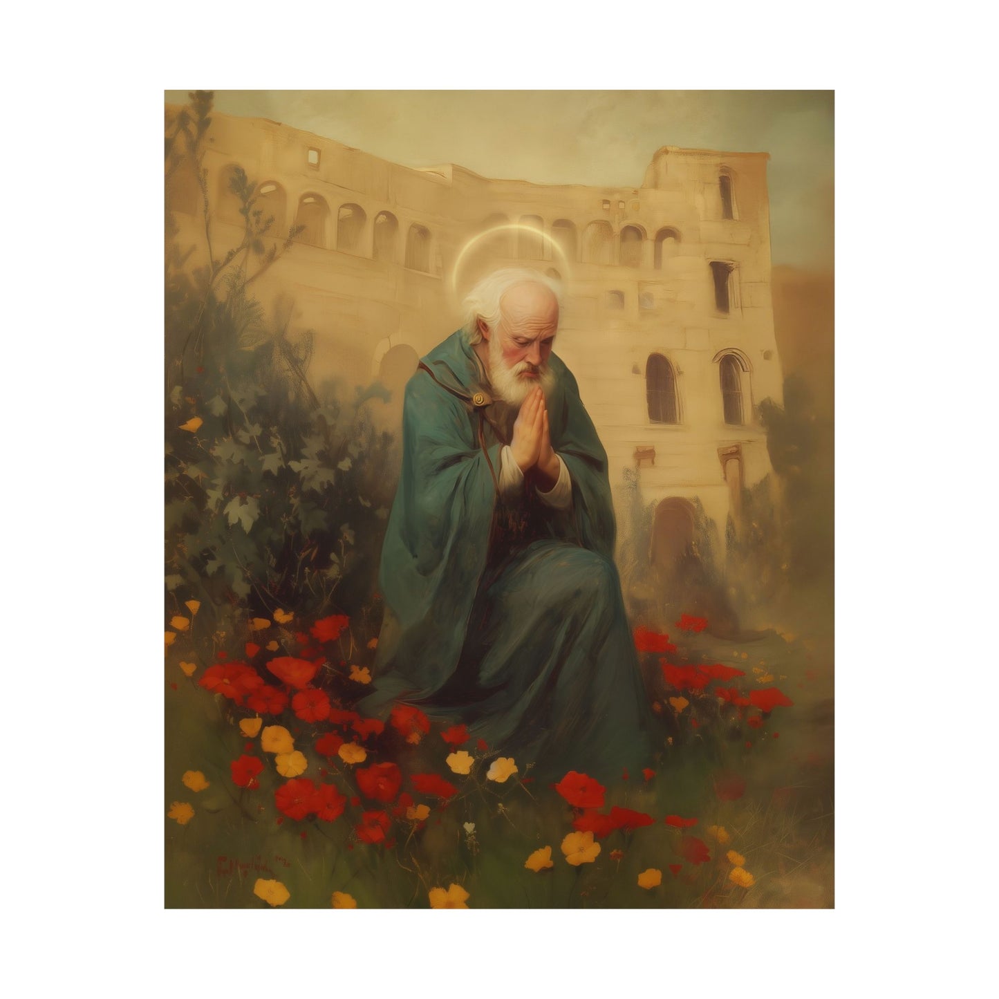 Saint Cyprian -  Catholic Art - Multiple Sizes - Premium Posters - Catholic Art - Christian Home - Catholic Saint Art