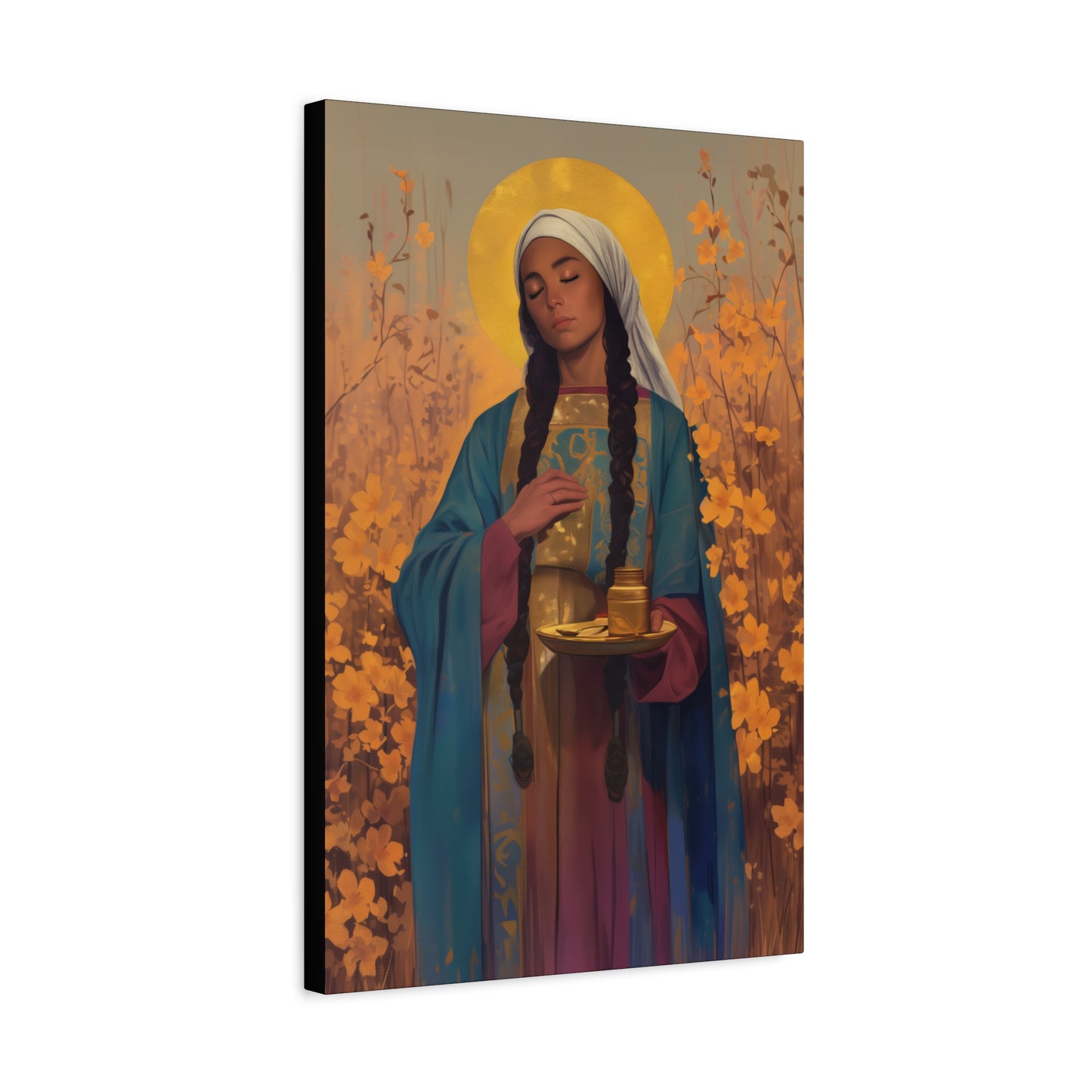 Saint Hermione of Ephesus - Gallery Wrapped Canvas - Print - Religious Art for your Home - Catholic Art Print