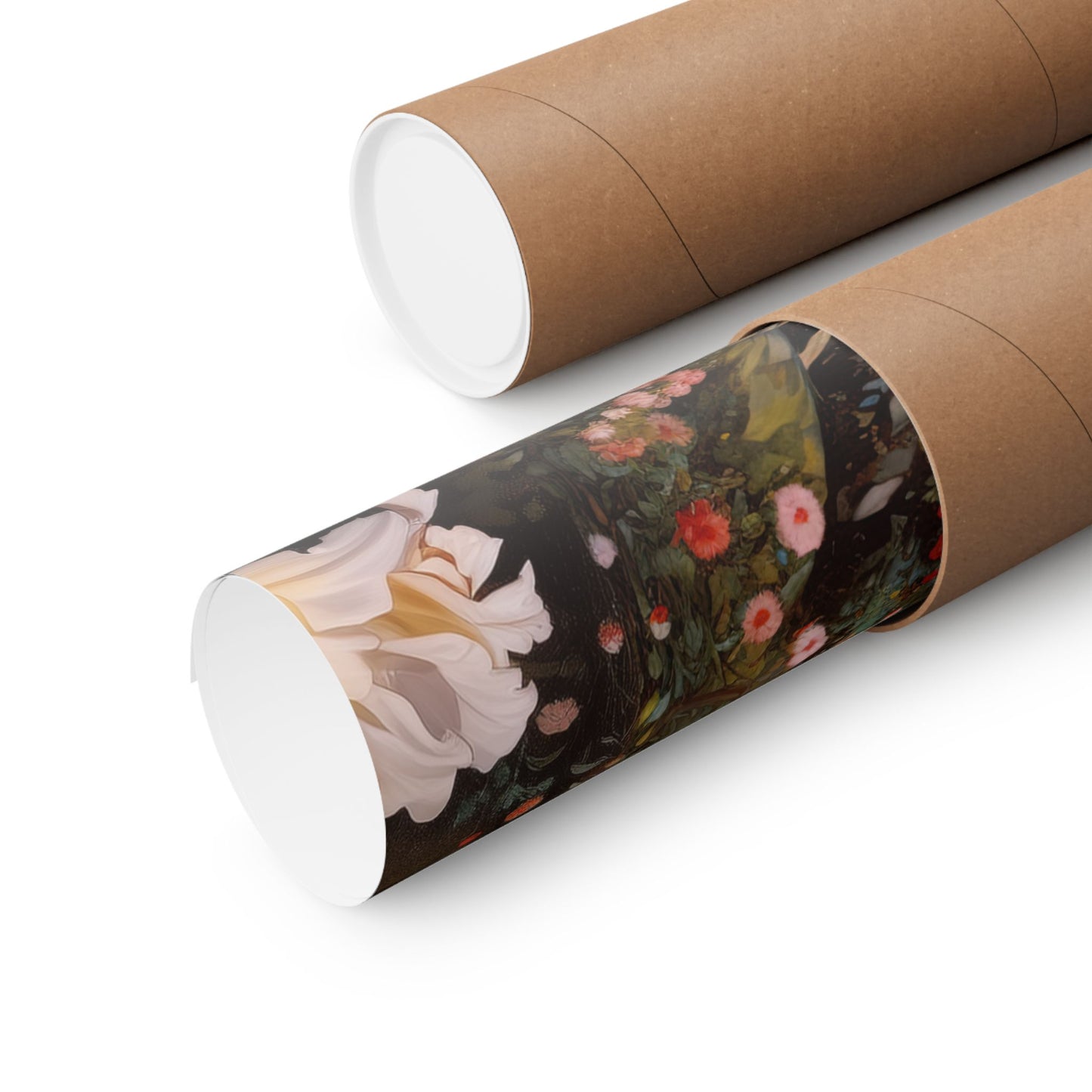 Our Lady of Lourdes - Sanctified Souls Print - Multiple Sizes - Premium Matte Vertical Posters