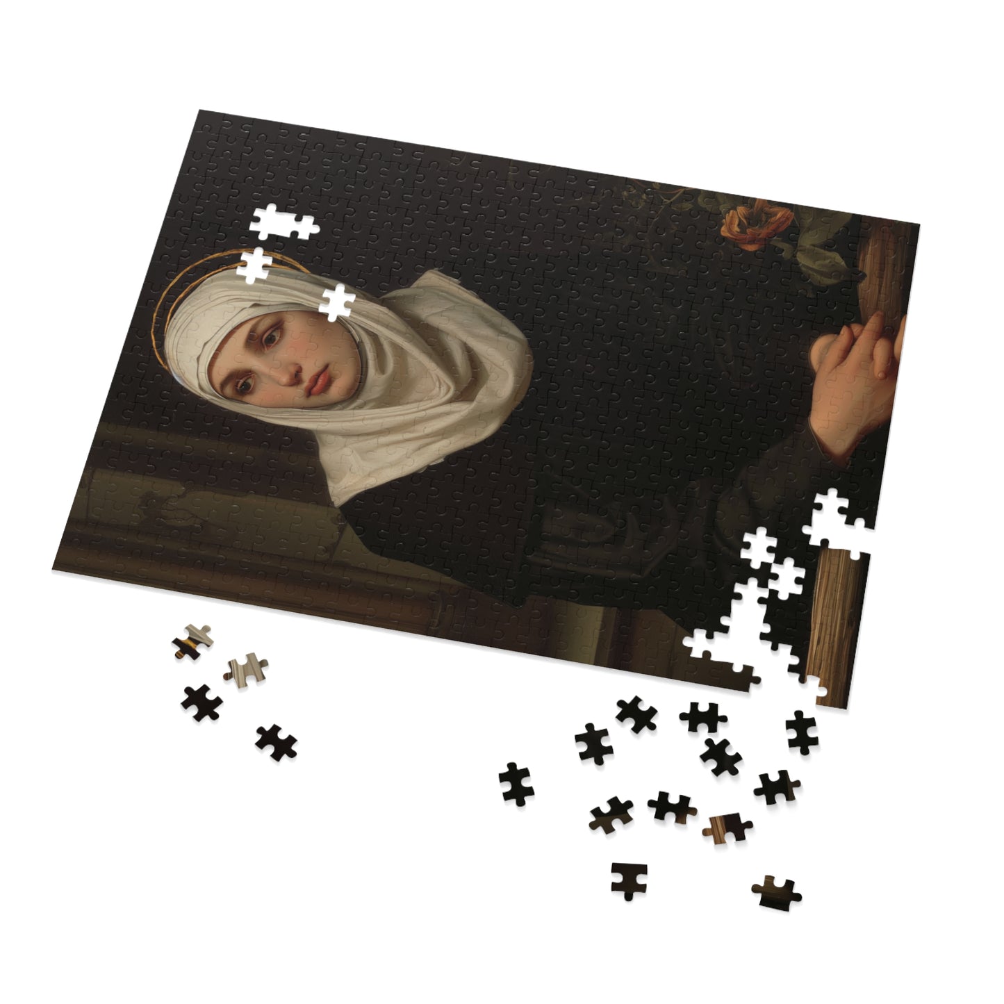 Saint Angela Merici - Puzzle and Keepsake Tin - Religious Jigsaw Puzzle (30, 110, 252, 500,1000-Piece)