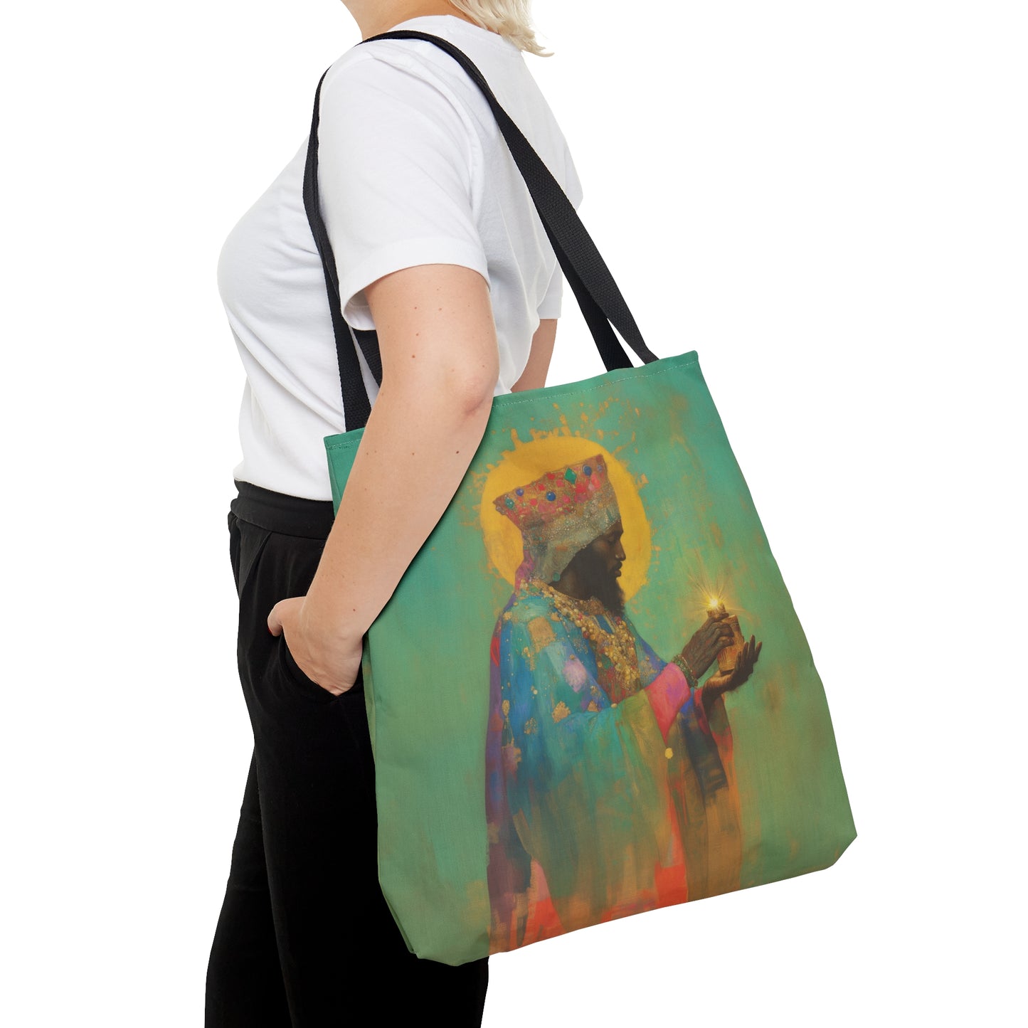 Balthazar and the Gift of Foretold Sorrow - 3 Wise Men - Tote Bag - Large Medium Small Faith Art Bag - Re usable Tote Purse - Double Sided