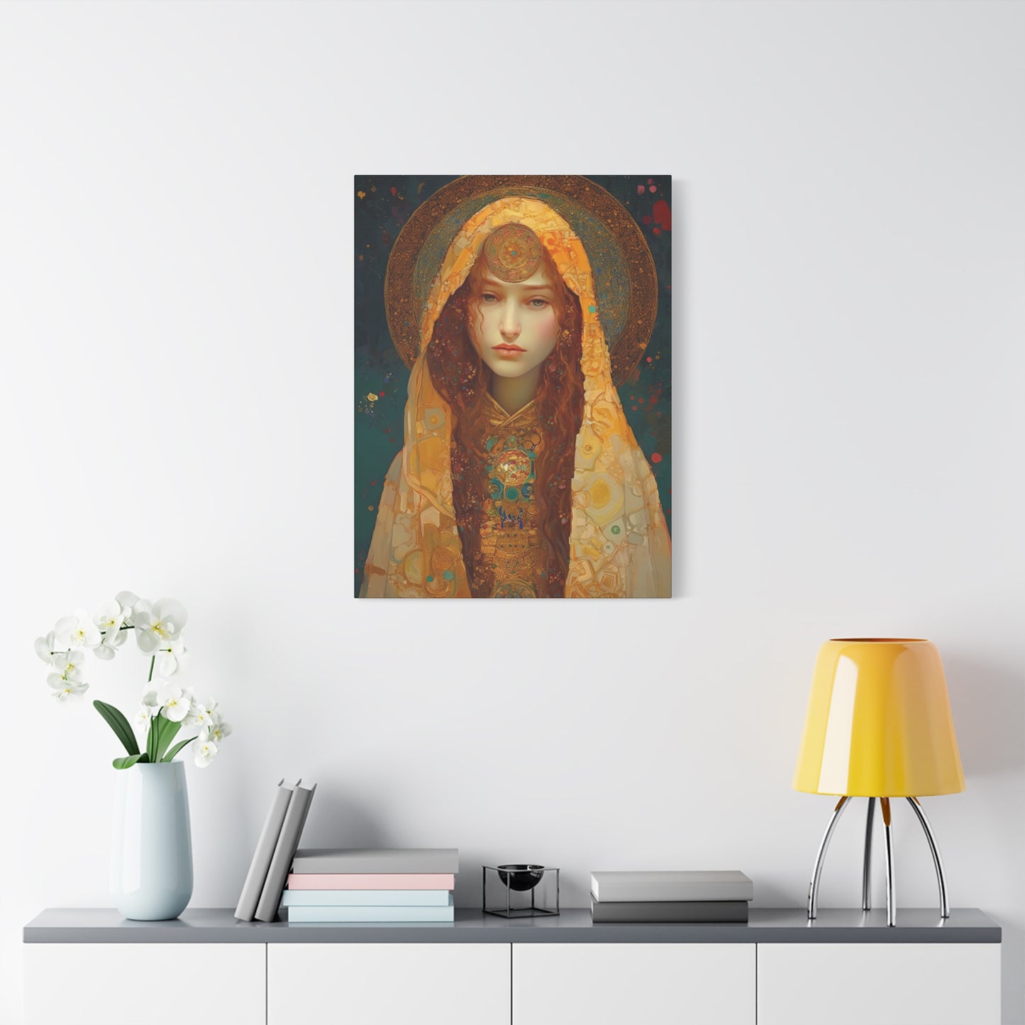 Saint Mary Magdalene Canvas Print - Multiple Sizes - Catholic Home art - Museum Wrapped Canvas - Sanctified Souls Print
