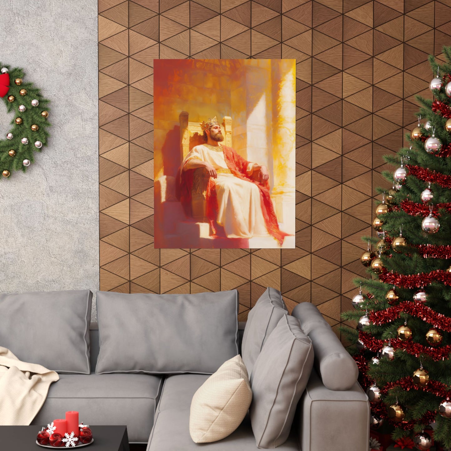 King Solomon: Keeper of God's Understanding - Sanctified Souls Print - Multiple Sizes - Premium Matte Vertical Posters
