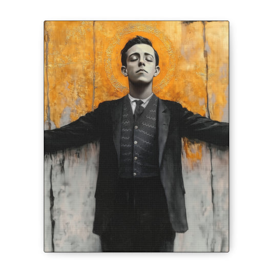 Blessed Miguel Pro- Gallery Wrapped Canvas - Print - Religious Art for your Home - Catholic Saint Art Print - Home Decor - Catholic Art