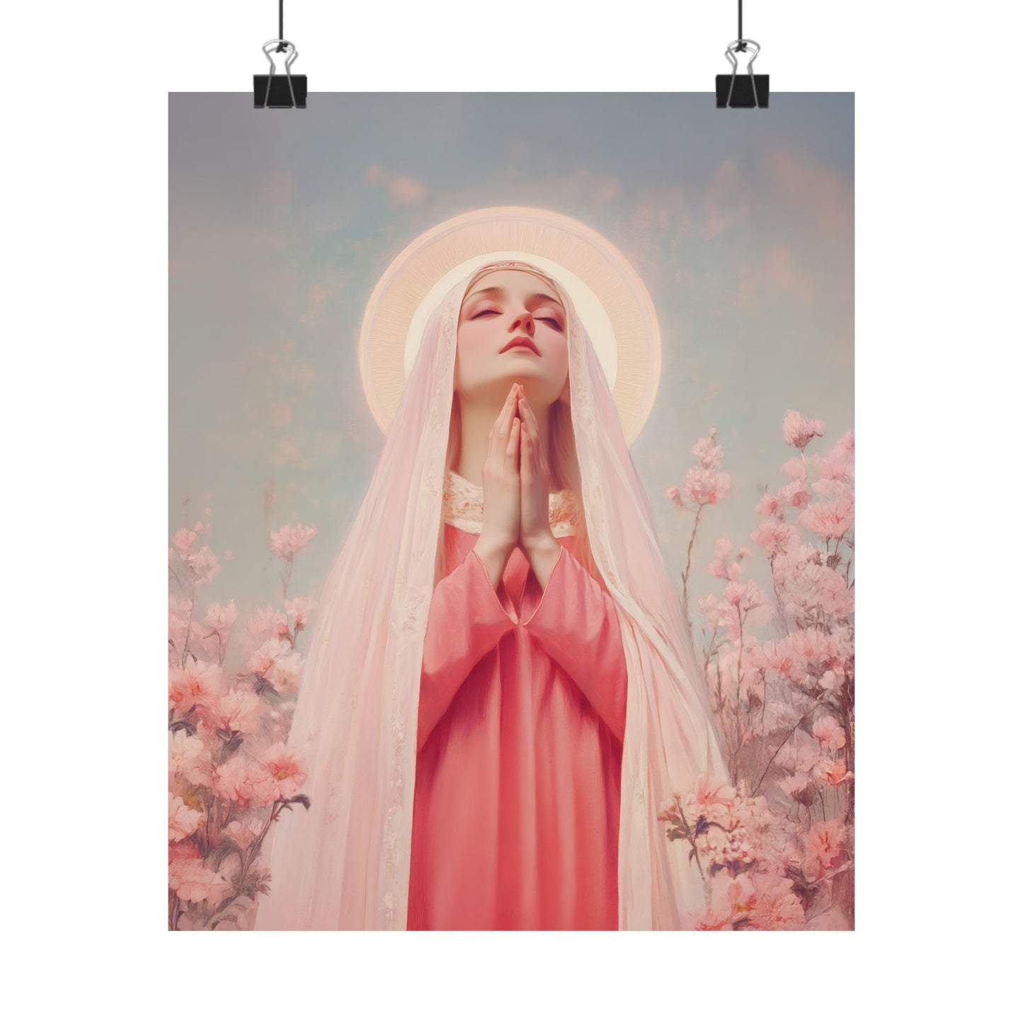 Saint Illuminata - Sanctified Souls Print - Multiple Sizes - Premium Matte Vertical Posters