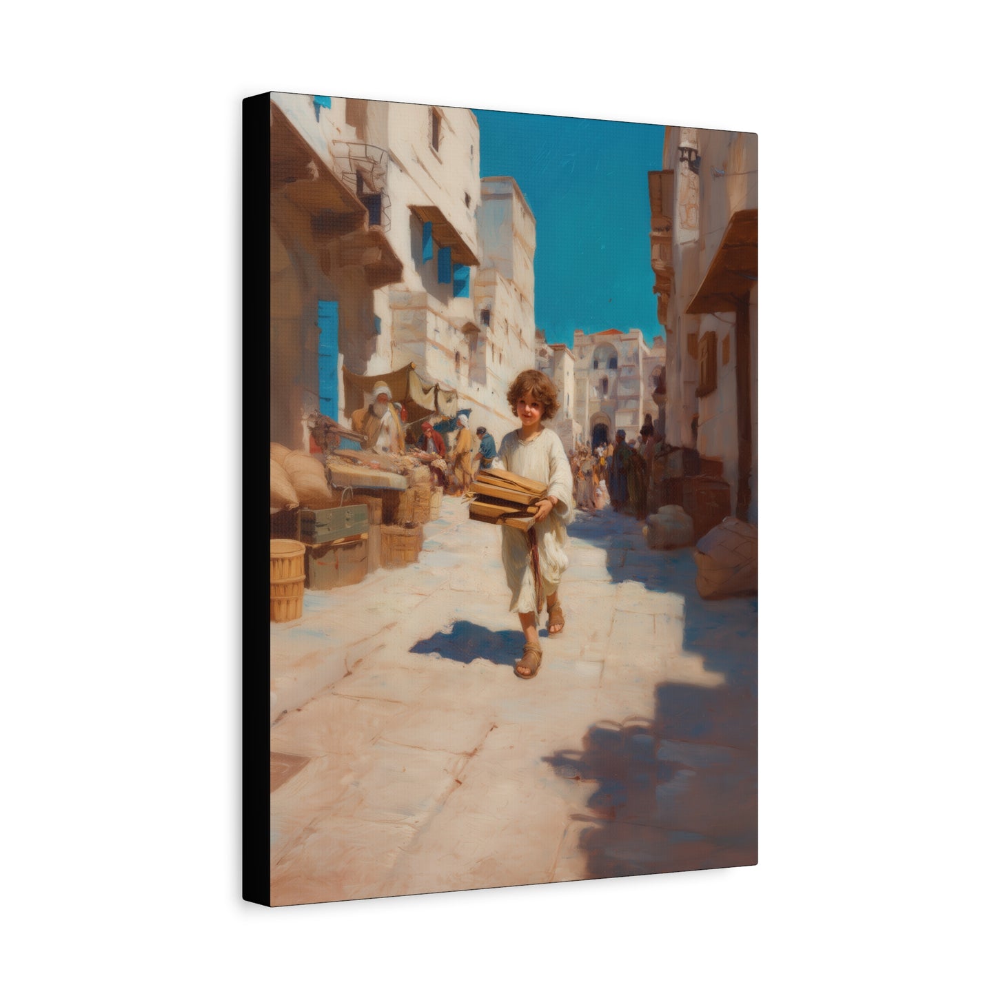 Nazareth and the Hidden Light of Christ - Gallery Wrapped Canvas - Print - Religious Art for your Home - Catholic Art