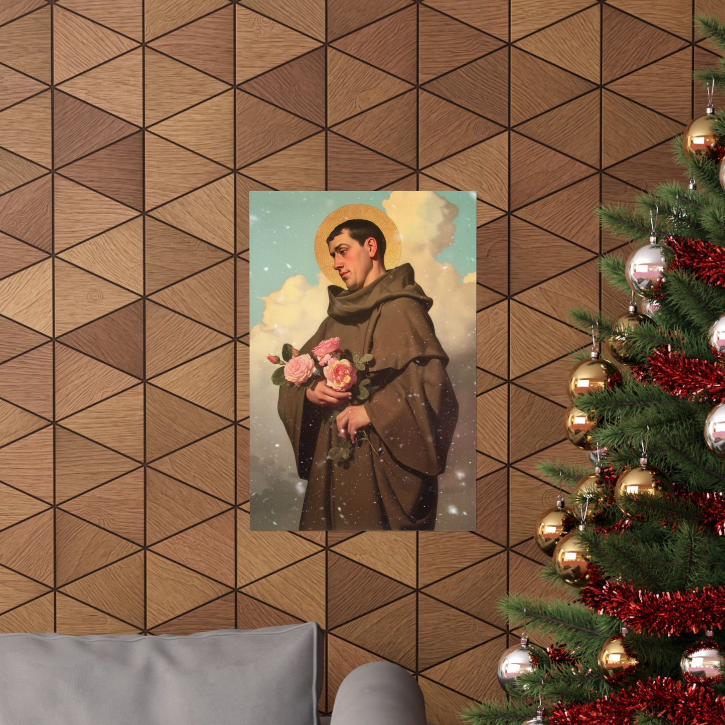 Saint Didacus of Alcala - Sanctified Souls Print - Multiple Sizes - Premium Matte Vertical Posters
