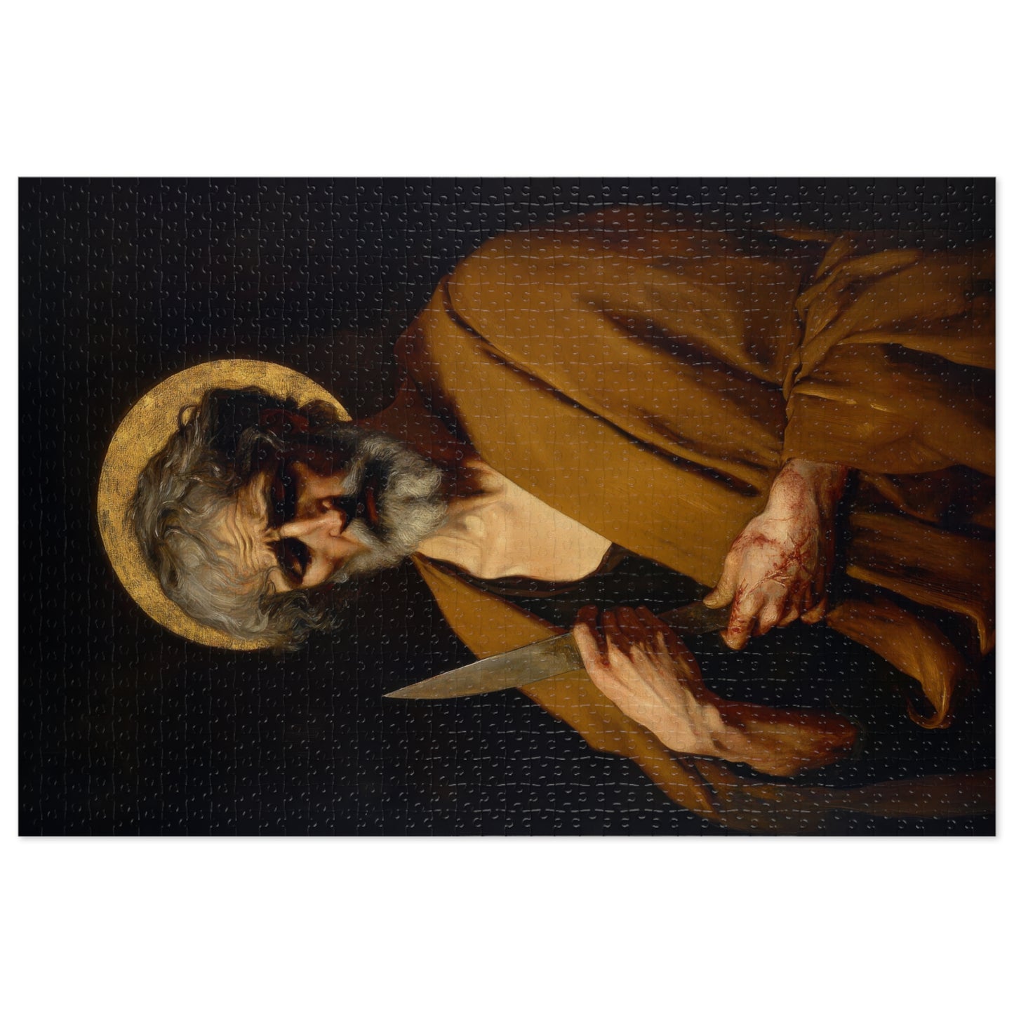 Saint Bartholomew the Apostle - Puzzle and Keepsake Tin - Religious (30, 110, 252, 500,1000) - Religious Puzzle - Gifts for Catholics