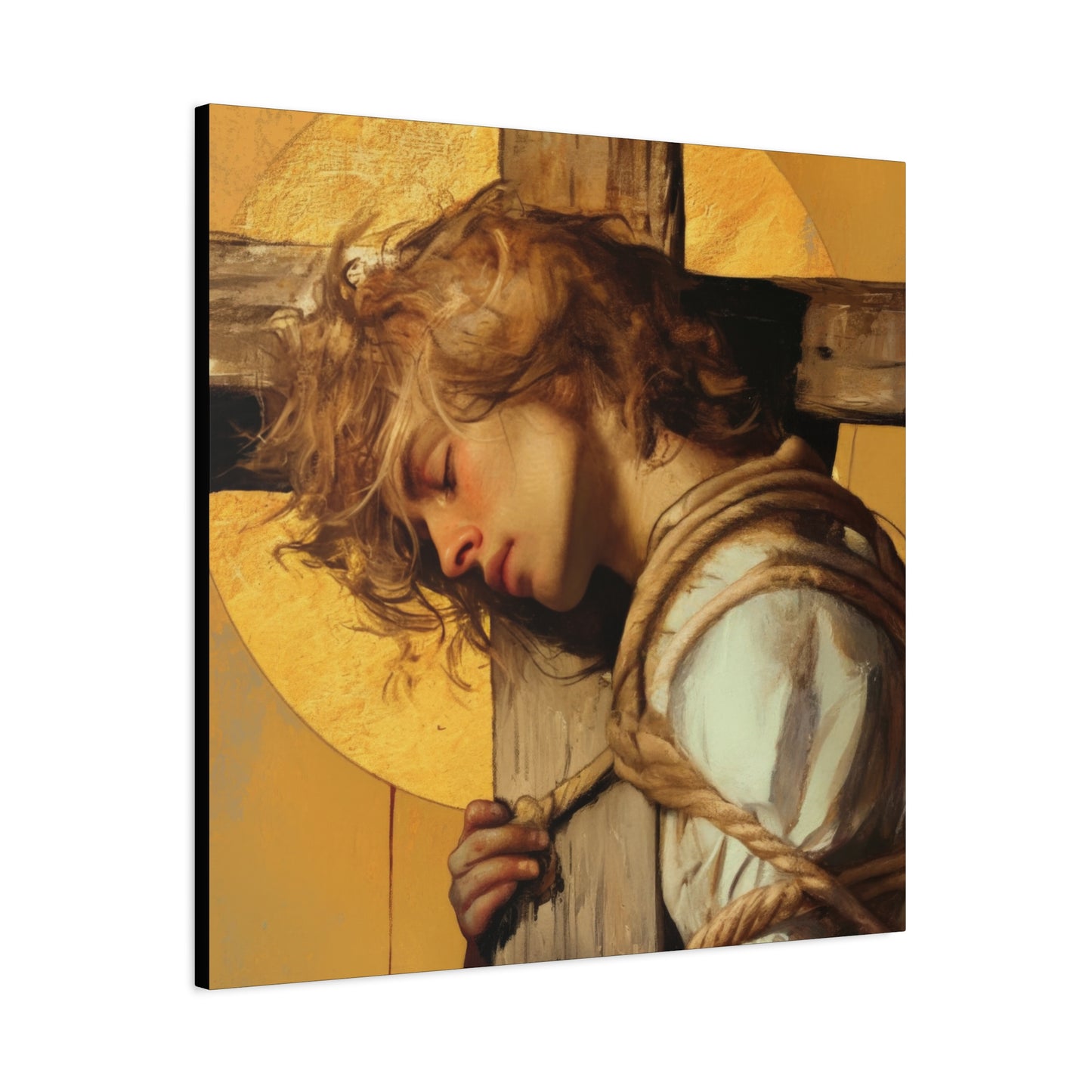 Saint Dismus, The 'Good Thief' - Gallery Wrapped Canvas - Print - Religious Art for your Home - Catholic Art