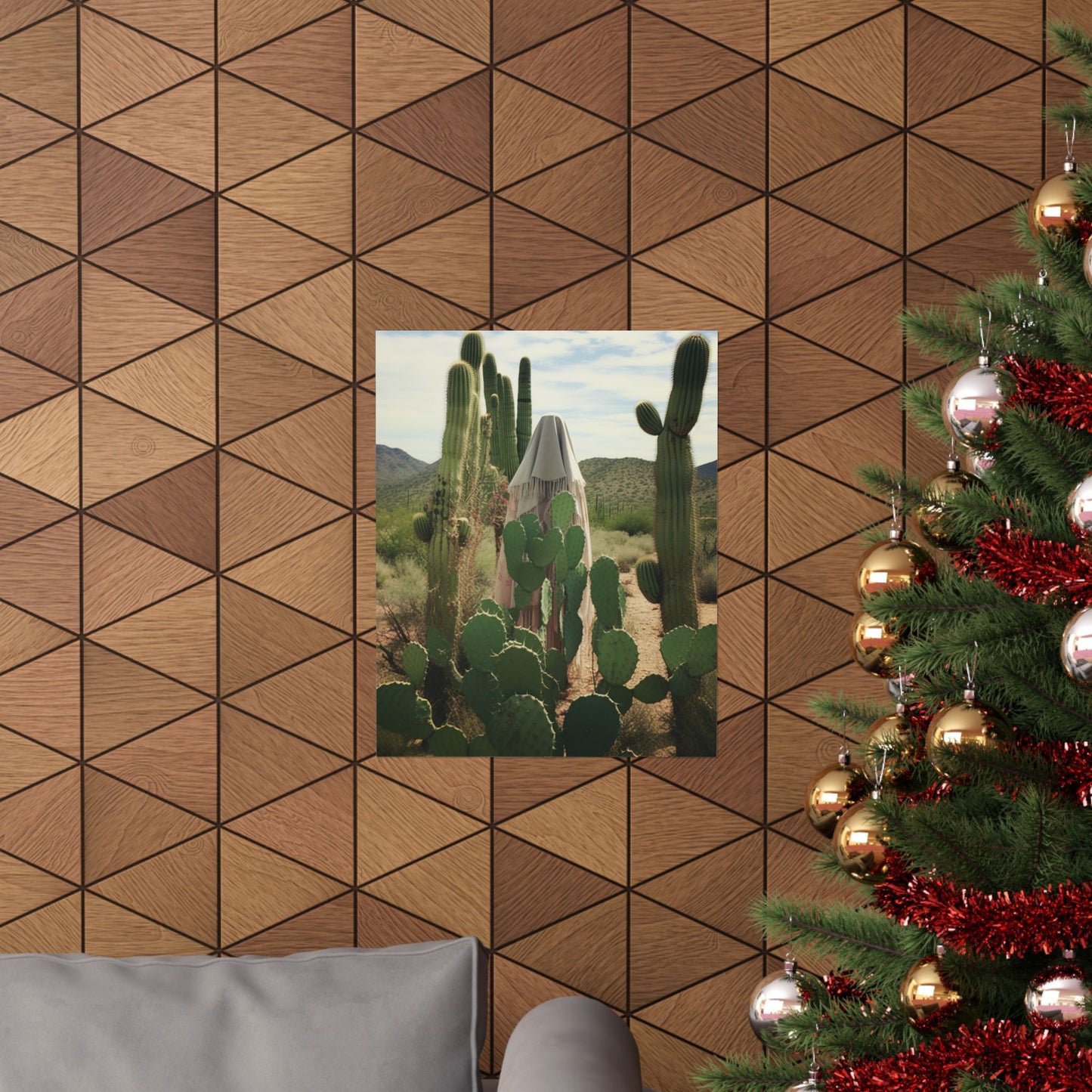 Saint Amma Syncletica Print - Sanctified Souls Print - Multiple Sizes - Premium Matte Vertical Posters - Desert Mothers Series