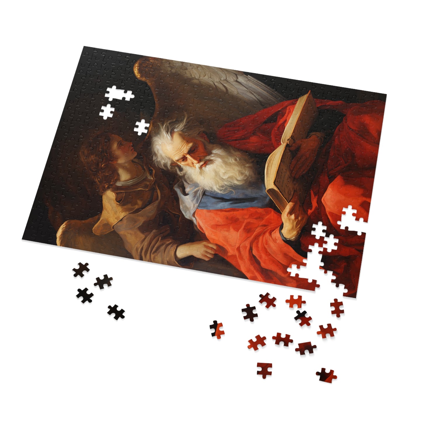 Saint Matthew - Puzzle and Keepsake Tin - Religious Jigsaw Puzzle (30, 110, 252, 500,1000-Piece) - Religious Puzzle