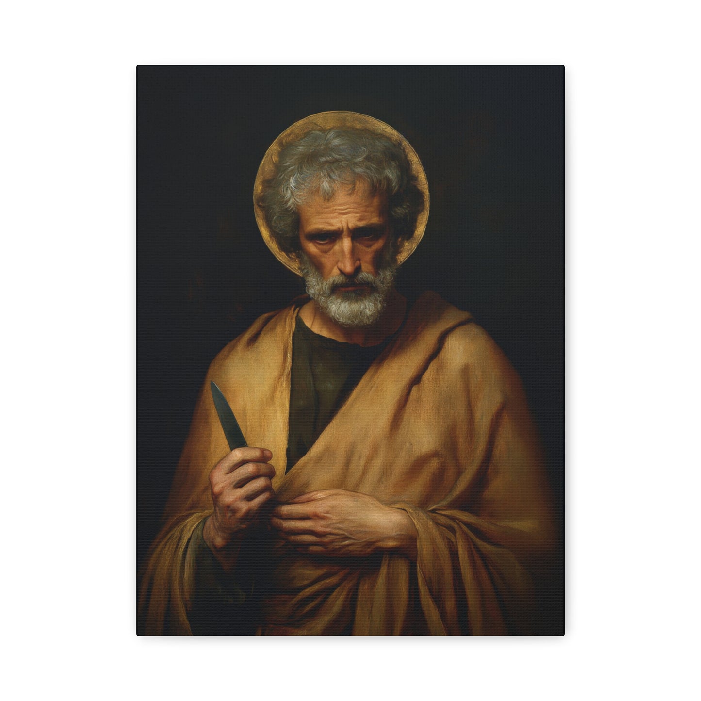 Saint Bartholomew the Apostle  - Gallery Wrapped Canvas - Print - Religious Art for your Home - Catholic