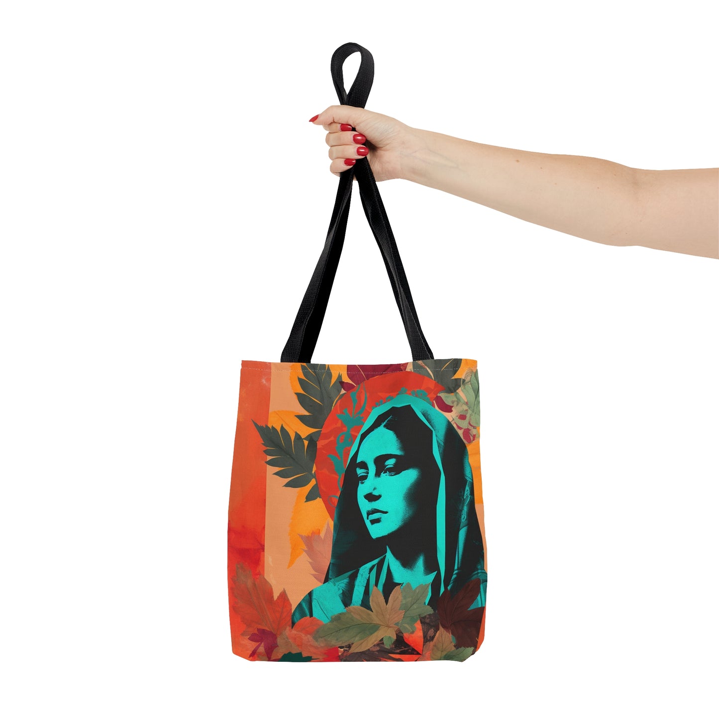 Our Lady of Guadalupe Tote Bag - Catholic faith inspired carry-all purse - day to day bag