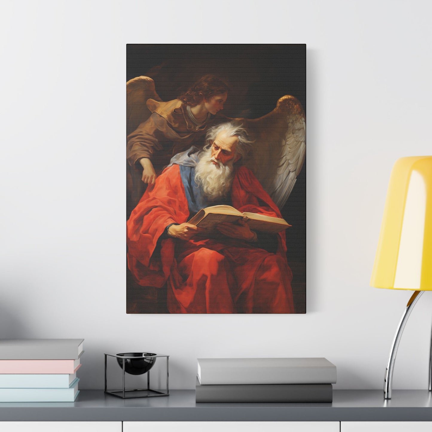 Saint Matthew the Apostle - Museum Wrapped Canvas - Sanctified Souls Print - Religious Art for your Home