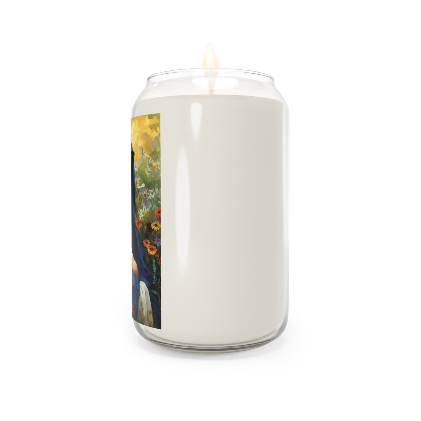 Graceful Maternity : The Virgin Mary and the Infant Savior  - Scented Prayer Candle, 13.75oz - Tall Size - Religious Prayer Candle